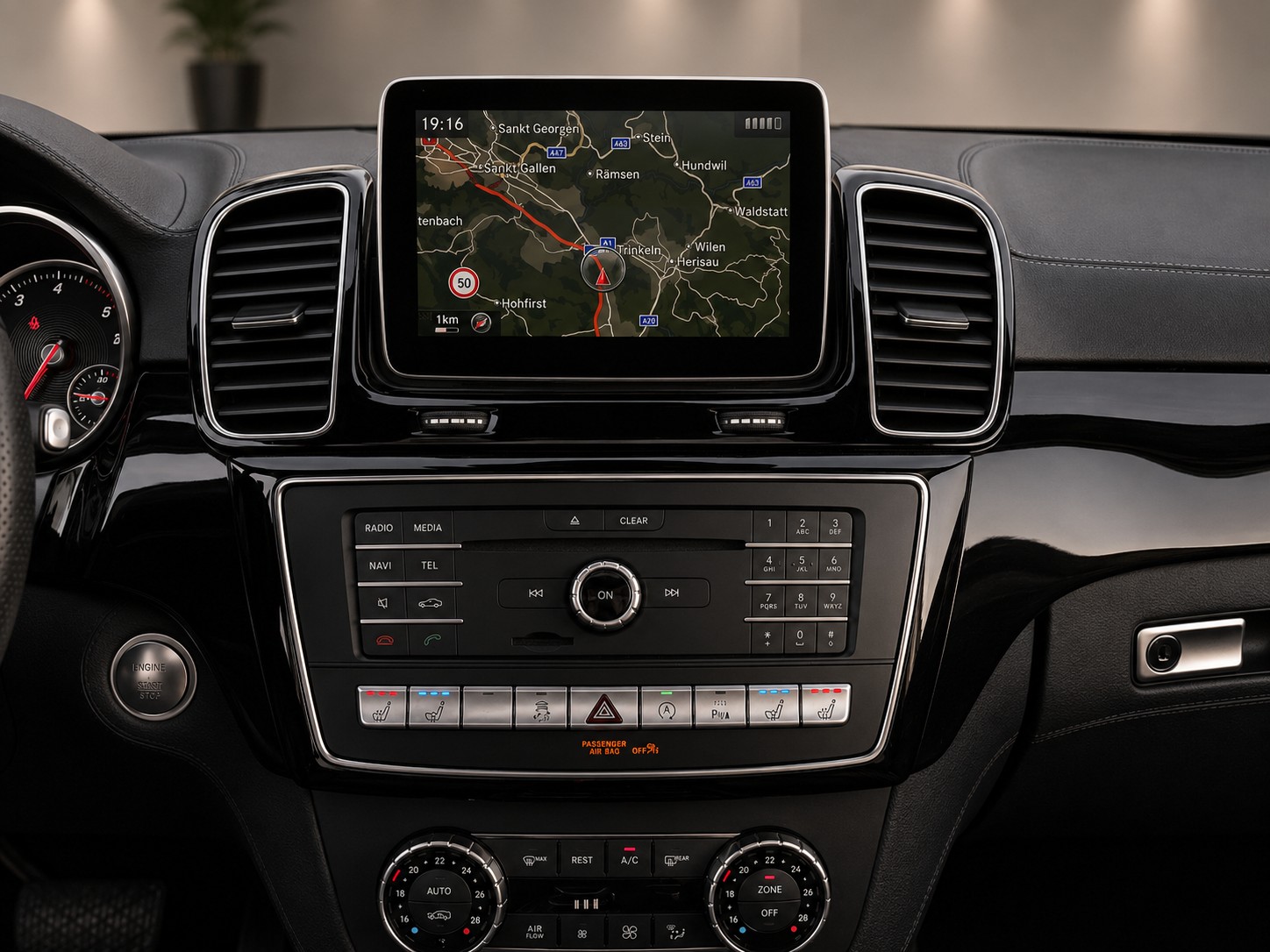 MERCEDES-BENZ GLE 350 d | 1.Hand | CH-Fahrzeug | Designo Diamantweiss | AMG Line | KEYLESS-GO | AHK | 360° Kamera | Softclose**-image-14