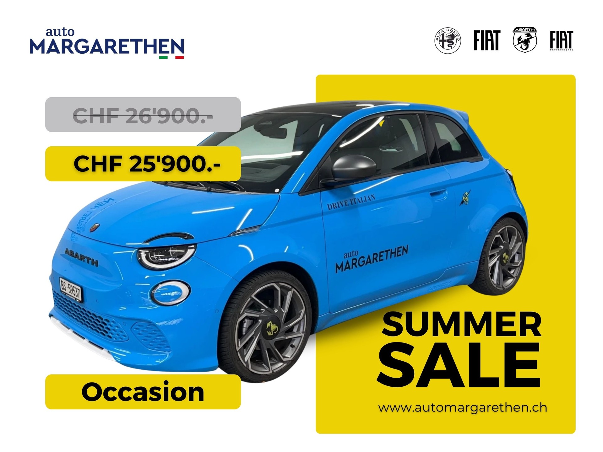 FIAT Abarth 500e Turismo