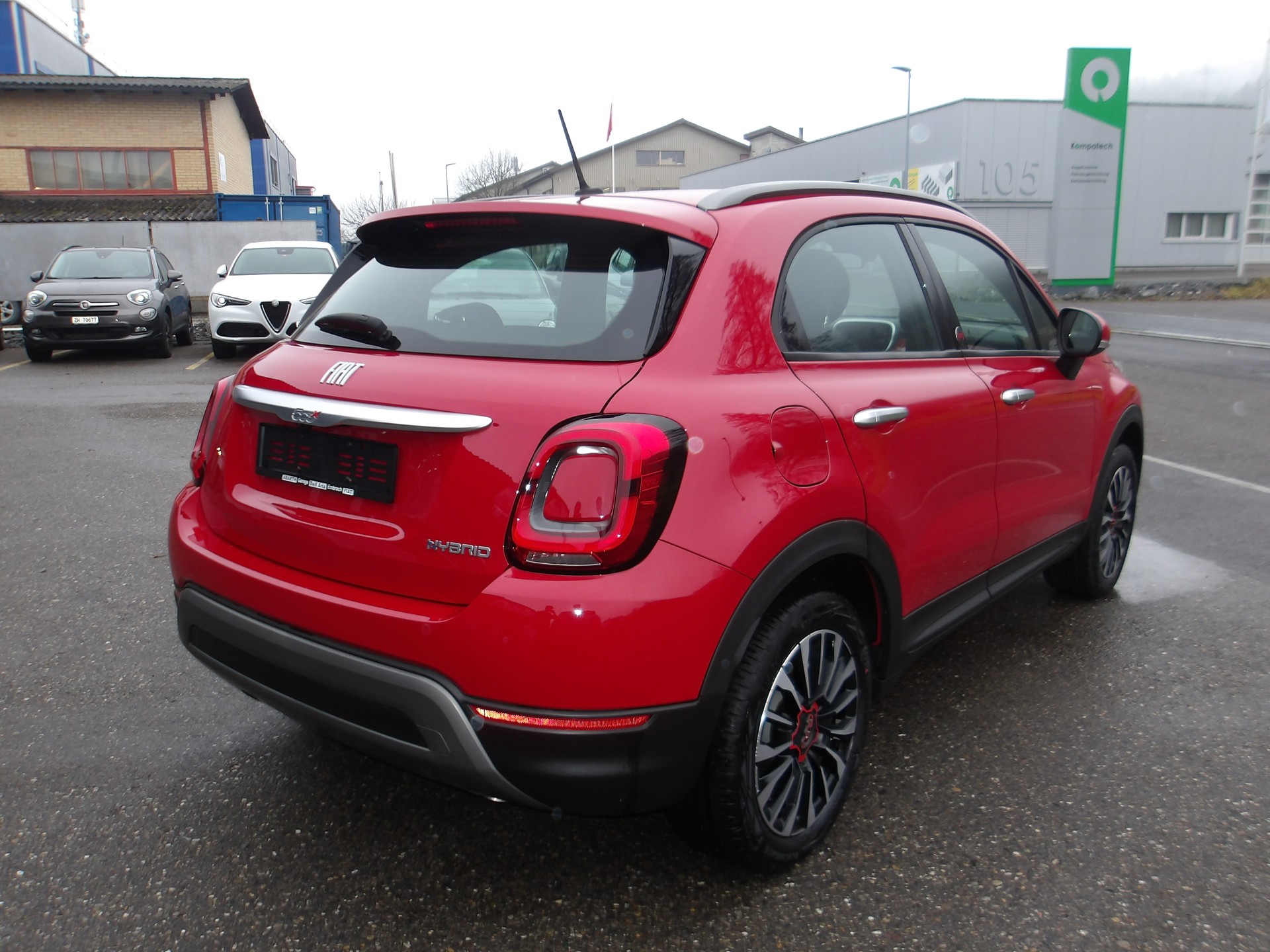 FIAT 500X 1.5 Hybrid Red DCT-image-4
