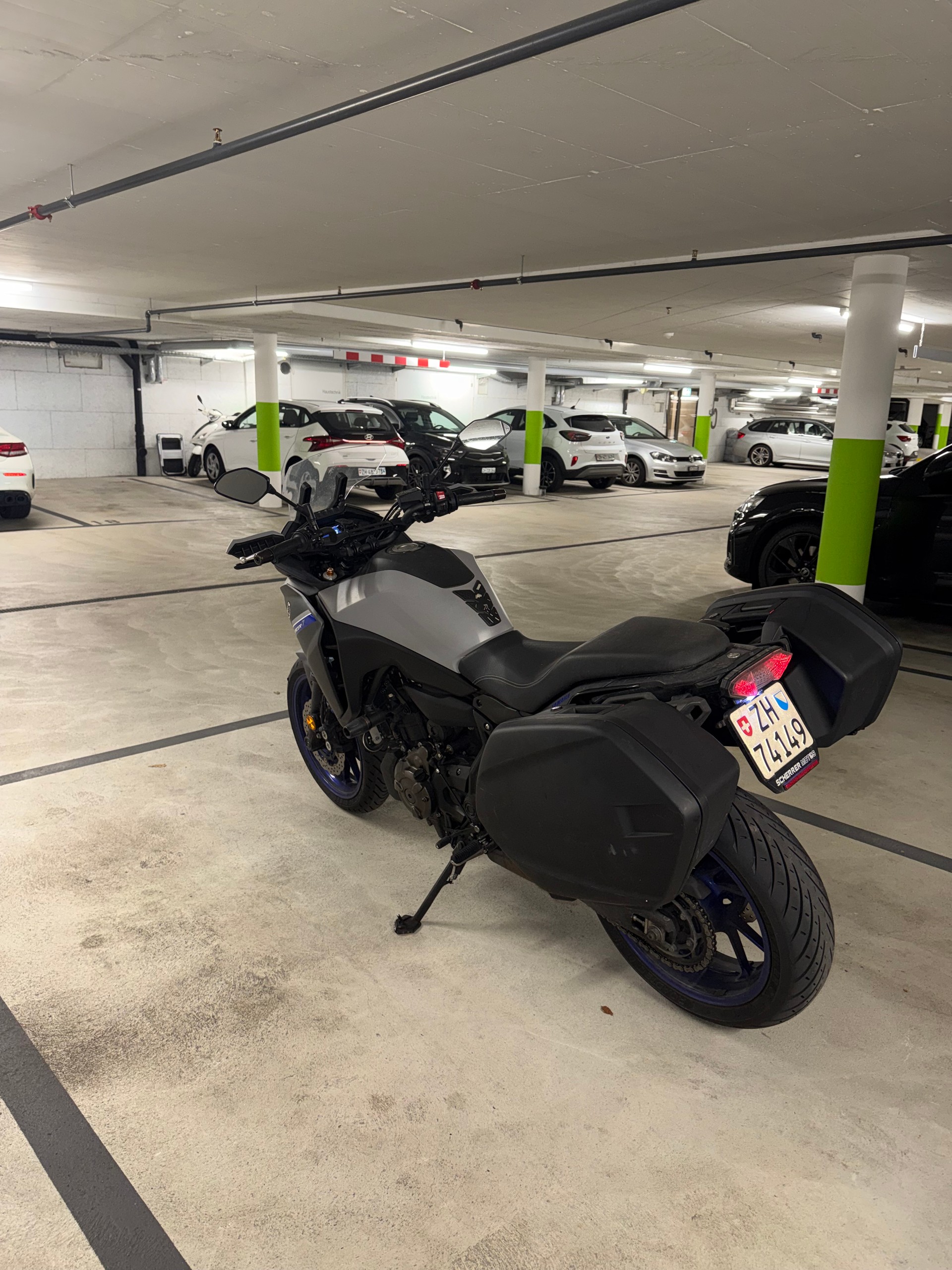 YAMAHA mit Koffer / verstellbare Scheibe-image-2