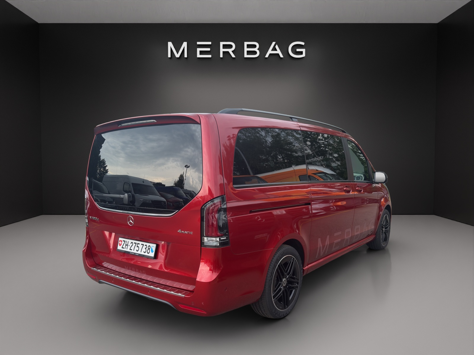 MERCEDES-BENZ V 300 d lang Swiss Edition 9G-Tronic-image-2