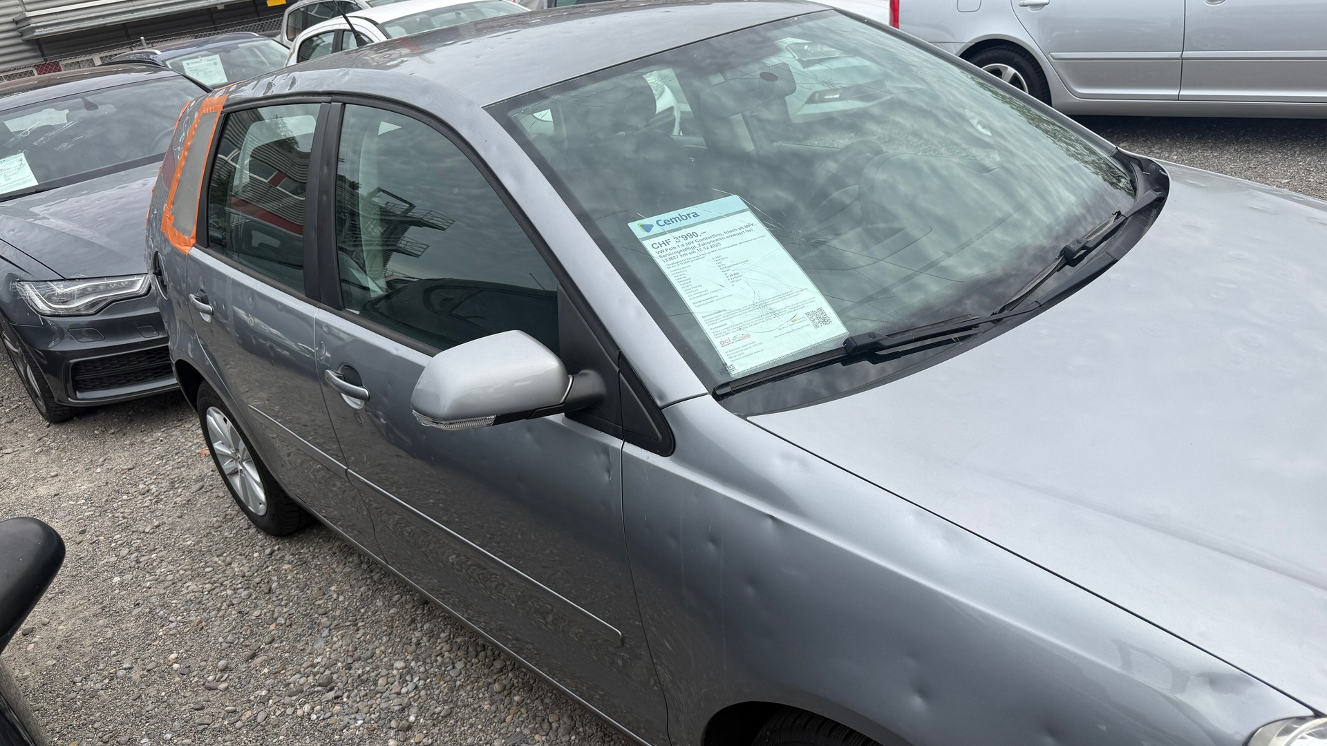VW Polo 1.4 16V Comfortline, frisch ab MFK, Servicegepflegt, Hagelschaden Preisreduktion 3990 auf 2300-image-1