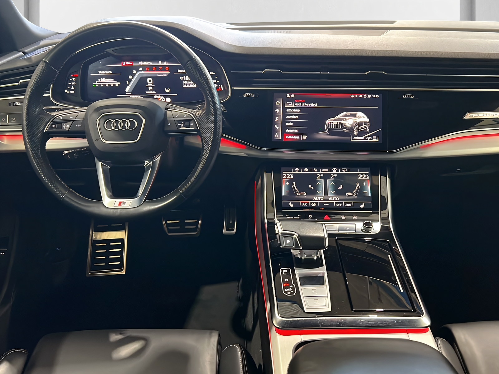 AUDI Q8 55 TFSI qu**S-Sportsitze,Allradlenkung,S-Line,SoftClose,Matrix LED,Head Up,Frisch ab MFK**-image-6
