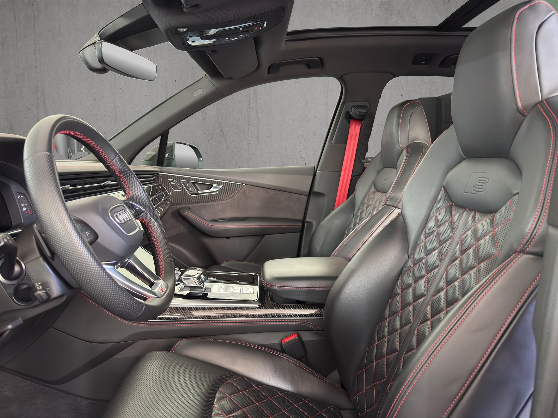 AUDI SQ7 TFSI quattro Competizion Plus "Carbon-Pano-AHK-7.Sitzer"-image-9