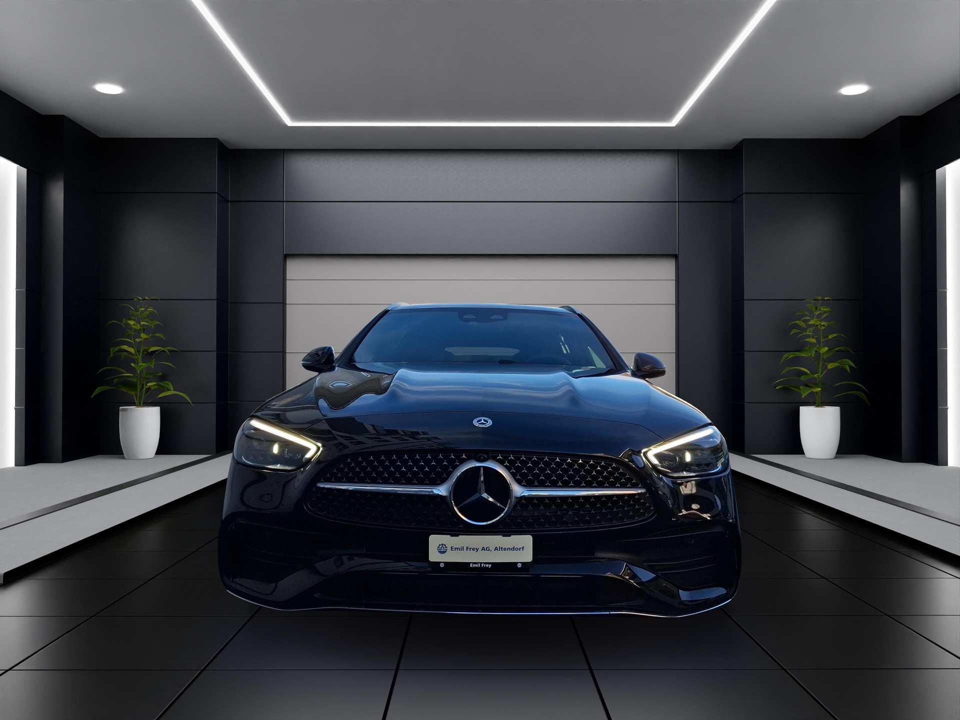MERCEDES-BENZ C 220 d 4MATIC T-Modell Swiss Star AMG Line-image-1