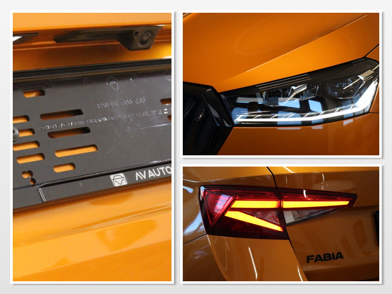 SKODA Fabia 1.5 TSI Monte Carlo DSG 150PS *Sonderlackierung Orange / Black *Panorama Glasdach *5 Jahre Werks-Garantie!-image-23