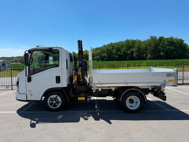 ISUZU M21 F DR 1.9 Ddi TT Generation 3 - Klima - Ponte Ribaltabile Alluminio - Gru DN-LEVAT 3.6 S3 - Gancio Traino KG. 3500-image-7