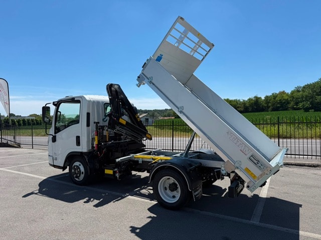 ISUZU M21 F DR 1.9 Ddi TT Generation 3 - Klima - Ponte Ribaltabile Alluminio - Gru DN-LEVAT 3.6 S3 - Gancio Traino KG. 3500-image-0