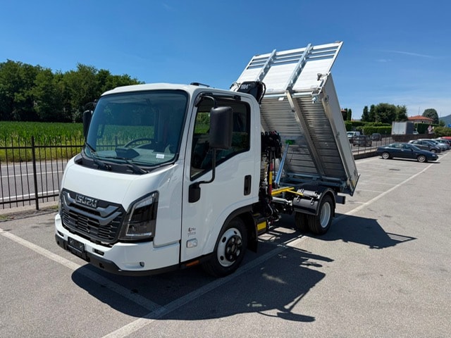 ISUZU M21 F DR 1.9 Ddi TT Generation 3 - Klima - Ponte Ribaltabile Alluminio - Gru DN-LEVAT 3.6 S3 - Gancio Traino KG. 3500-image-4