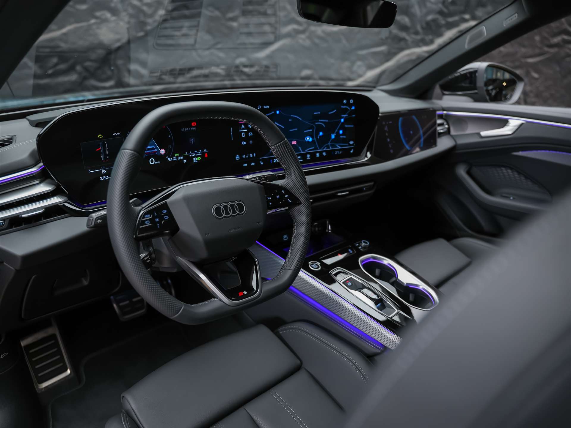 AUDI A6 Limousine TDI quattro S Line S tronic *21" Felgen*Beifahrerdisplay*Matrix LED Scheinwerfer*Head Up*-image-7