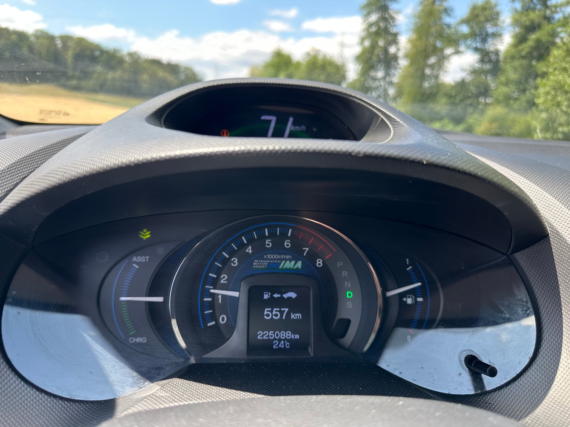 HONDA Insight 1.3i Hybrid Elegance CVT-image-12
