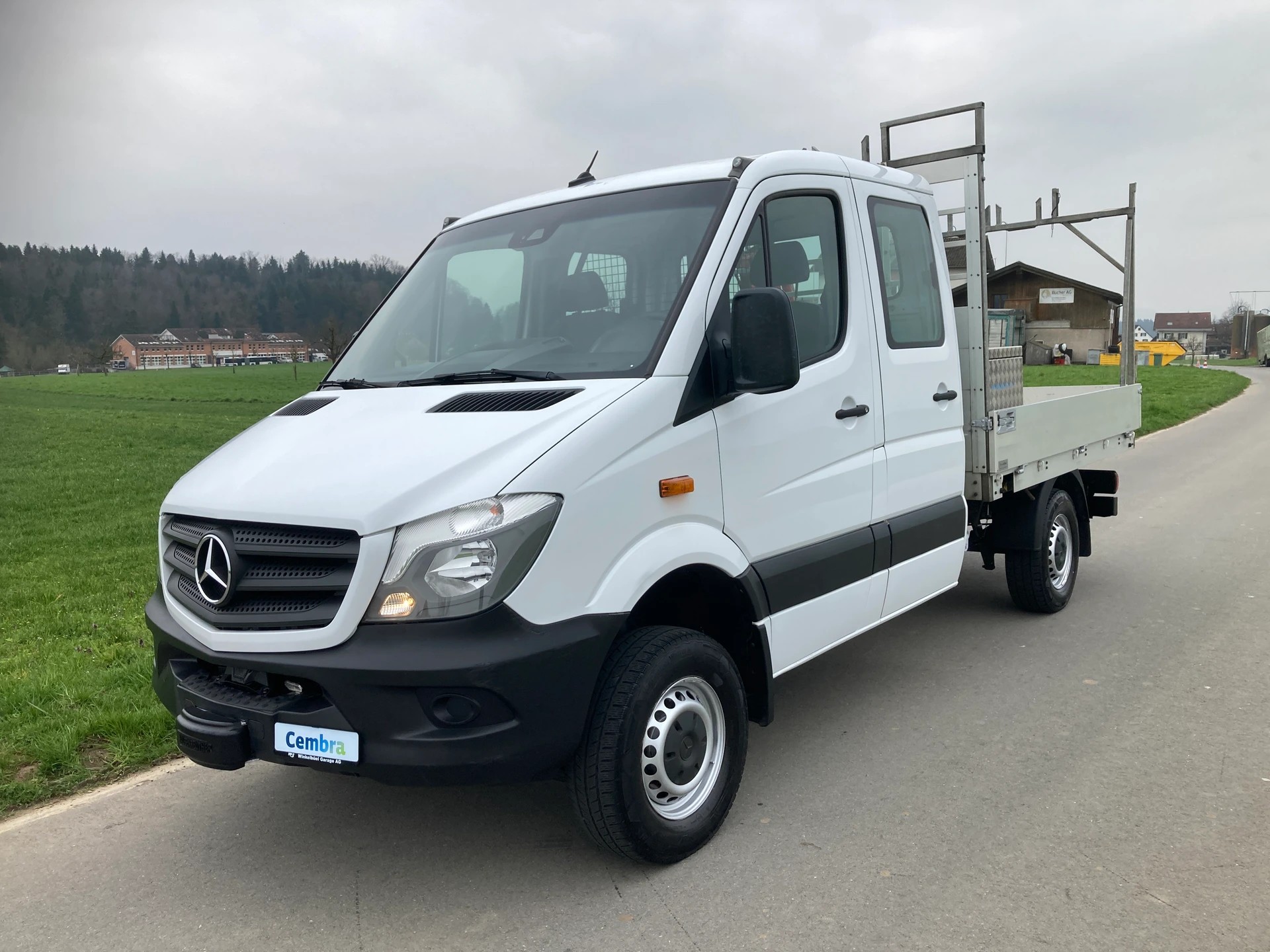 MERCEDES-BENZ Sprinter 316 CDI Standard 4x4 Automat **Brücke mit Kran und Seilwinde**-image-1