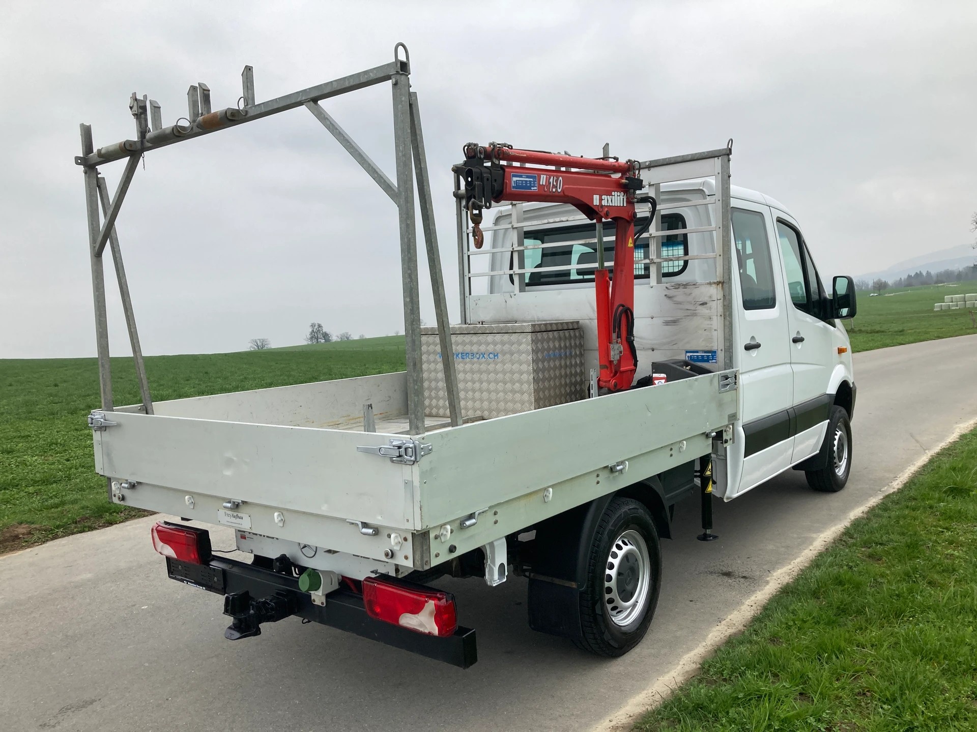 MERCEDES-BENZ Sprinter 316 CDI Standard 4x4 Automat **Brücke mit Kran und Seilwinde**-image-4