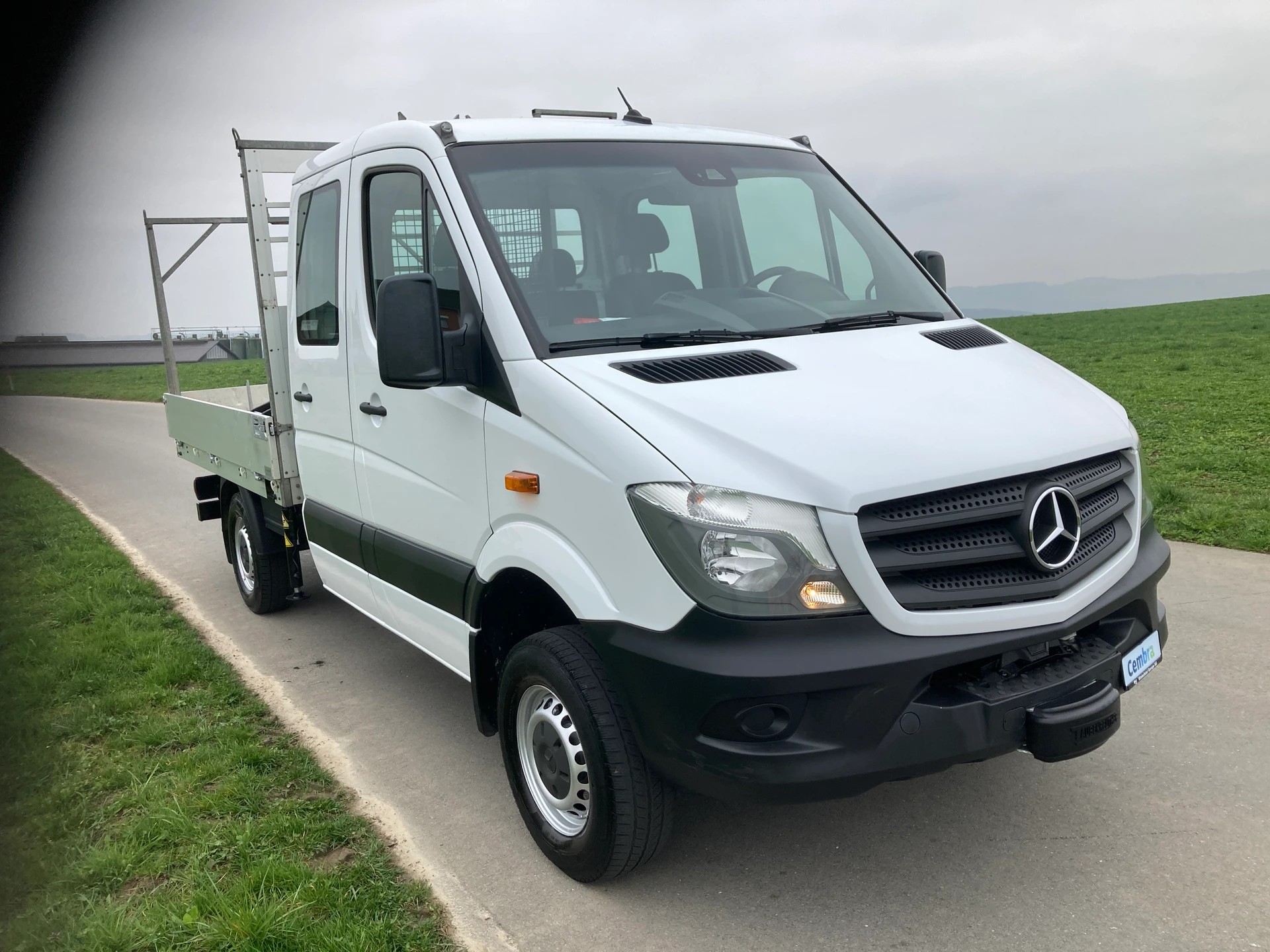 MERCEDES-BENZ Sprinter 316 CDI Standard 4x4 Automat **Brücke mit Kran und Seilwinde**-image-2