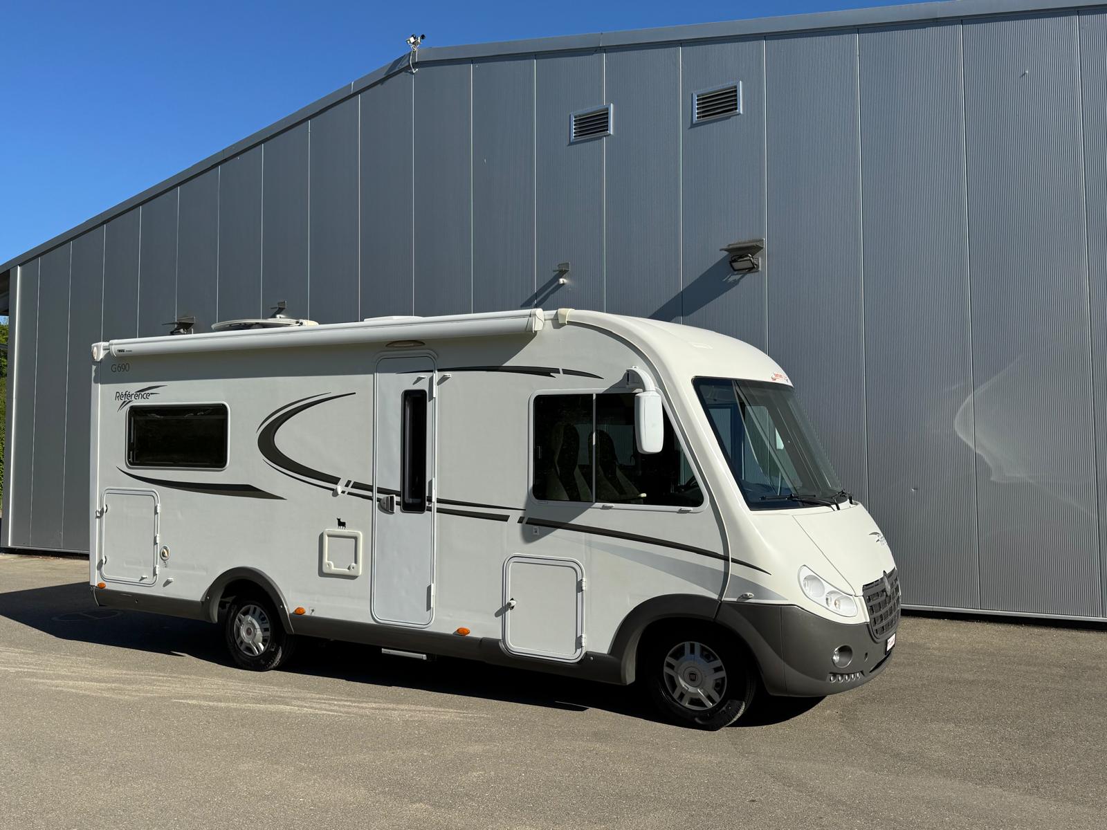 FIAT Pilote Reference 690G I Fiat Ducato 2.3 150PS I Queensbett I Grosse Garage-image-1