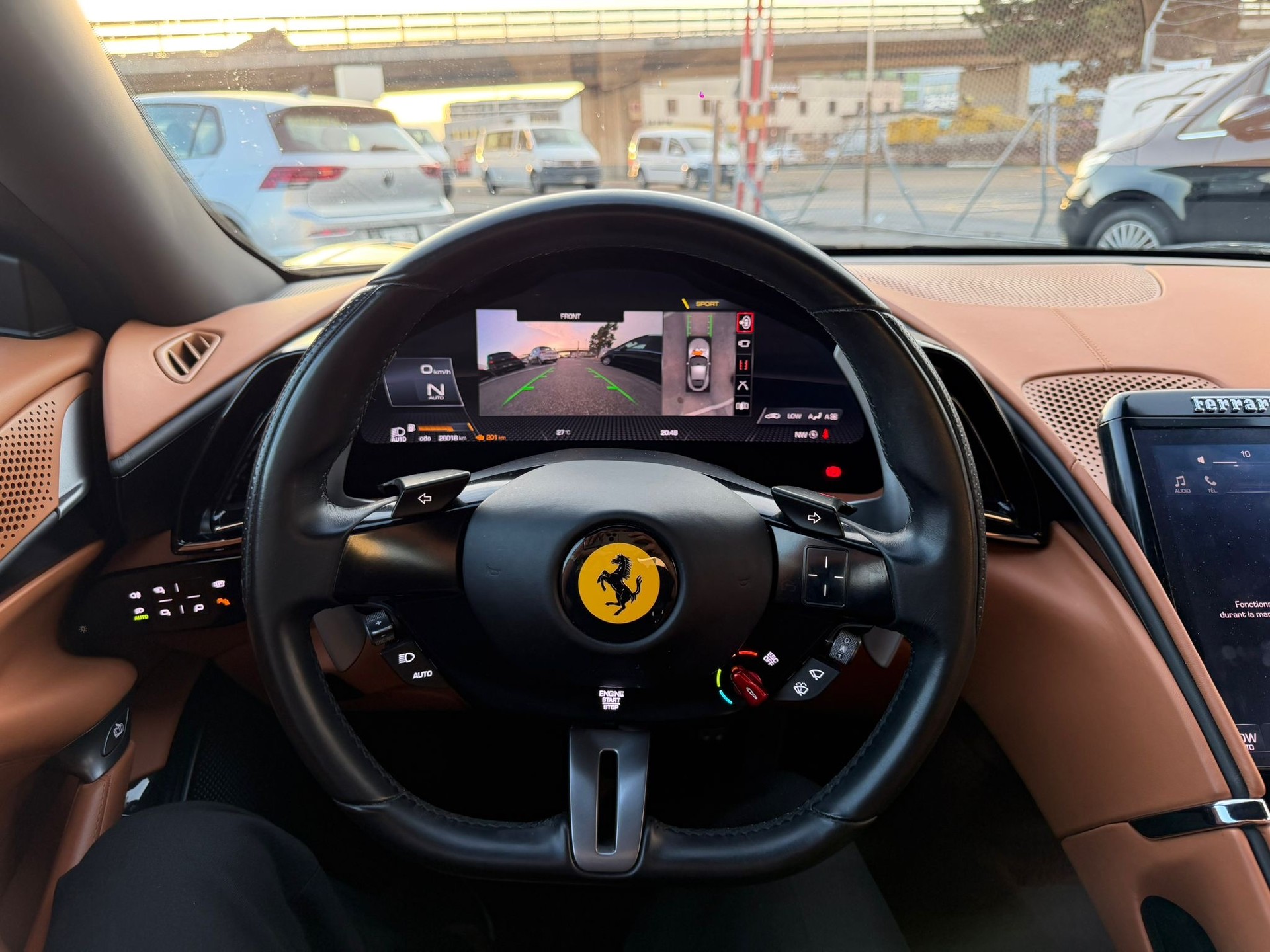 FERRARI Roma 3.9 V8 T garantie 2 ans Ferrari 🇨🇭-image-16