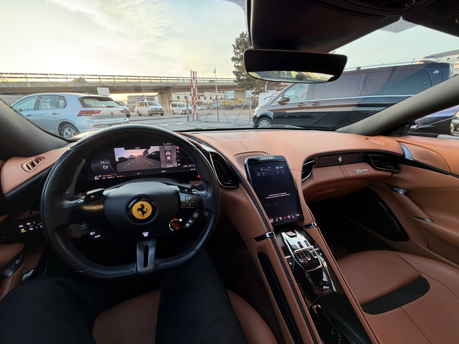 FERRARI Roma 3.9 V8 T garantie 2 ans Ferrari 🇨🇭-image-13