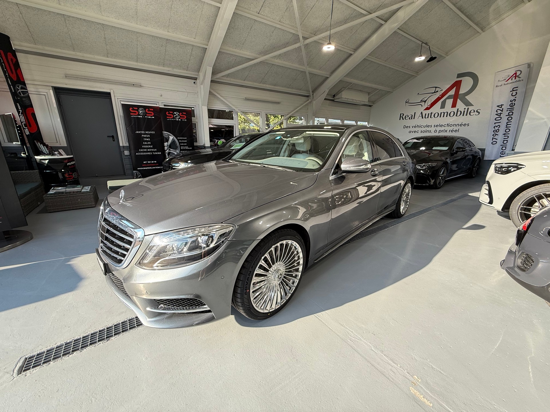 MERCEDES-BENZ S 400 4Matic 7G-Tronic pneus et Jantes Aversus 20’’ Neuf-image-0