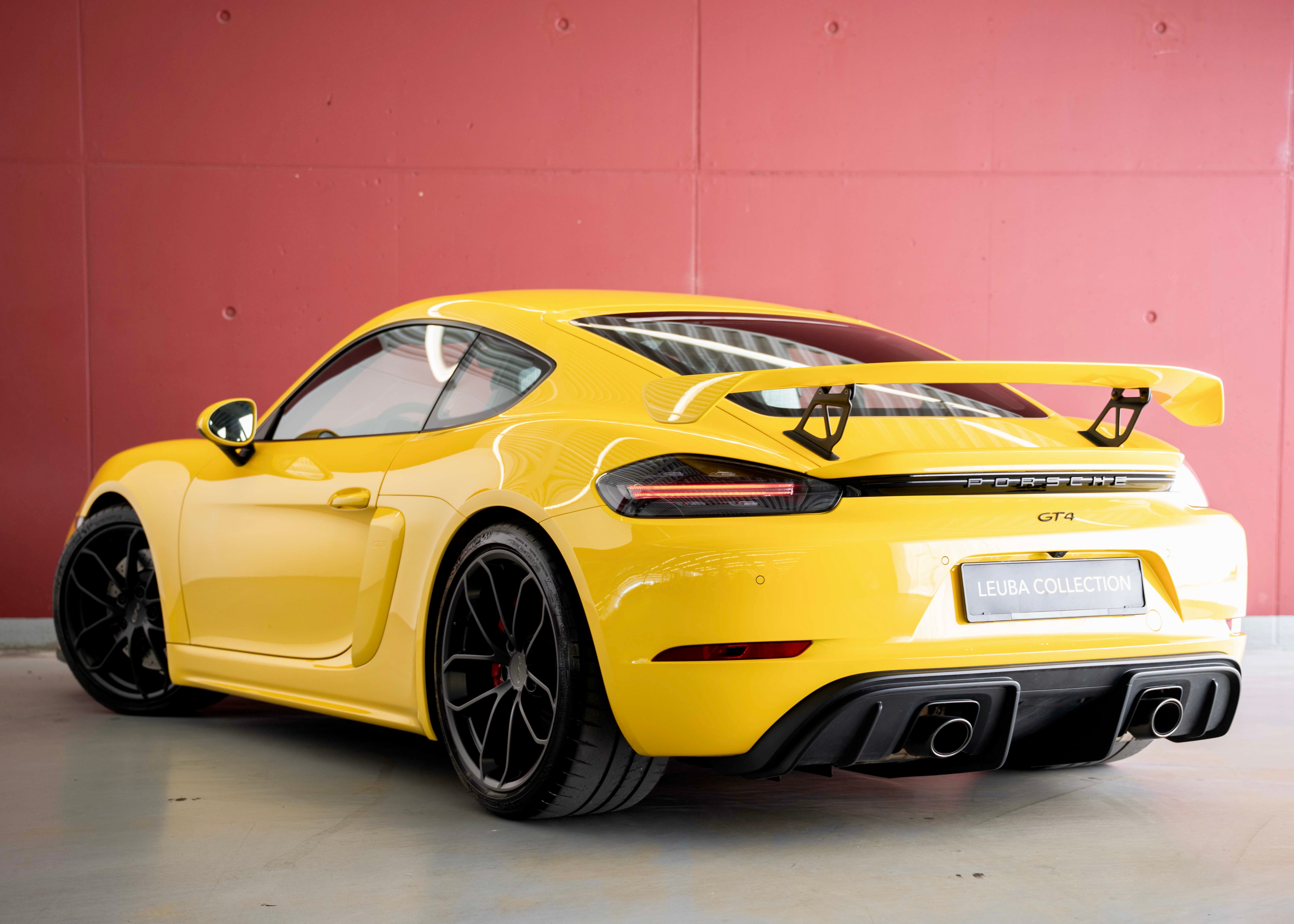 Image PORSCHE 718-BOXSTER-CAYMAN 718 Cayman GT4 (1st hand, Swiss car, fantastic condition, full Porsche history)