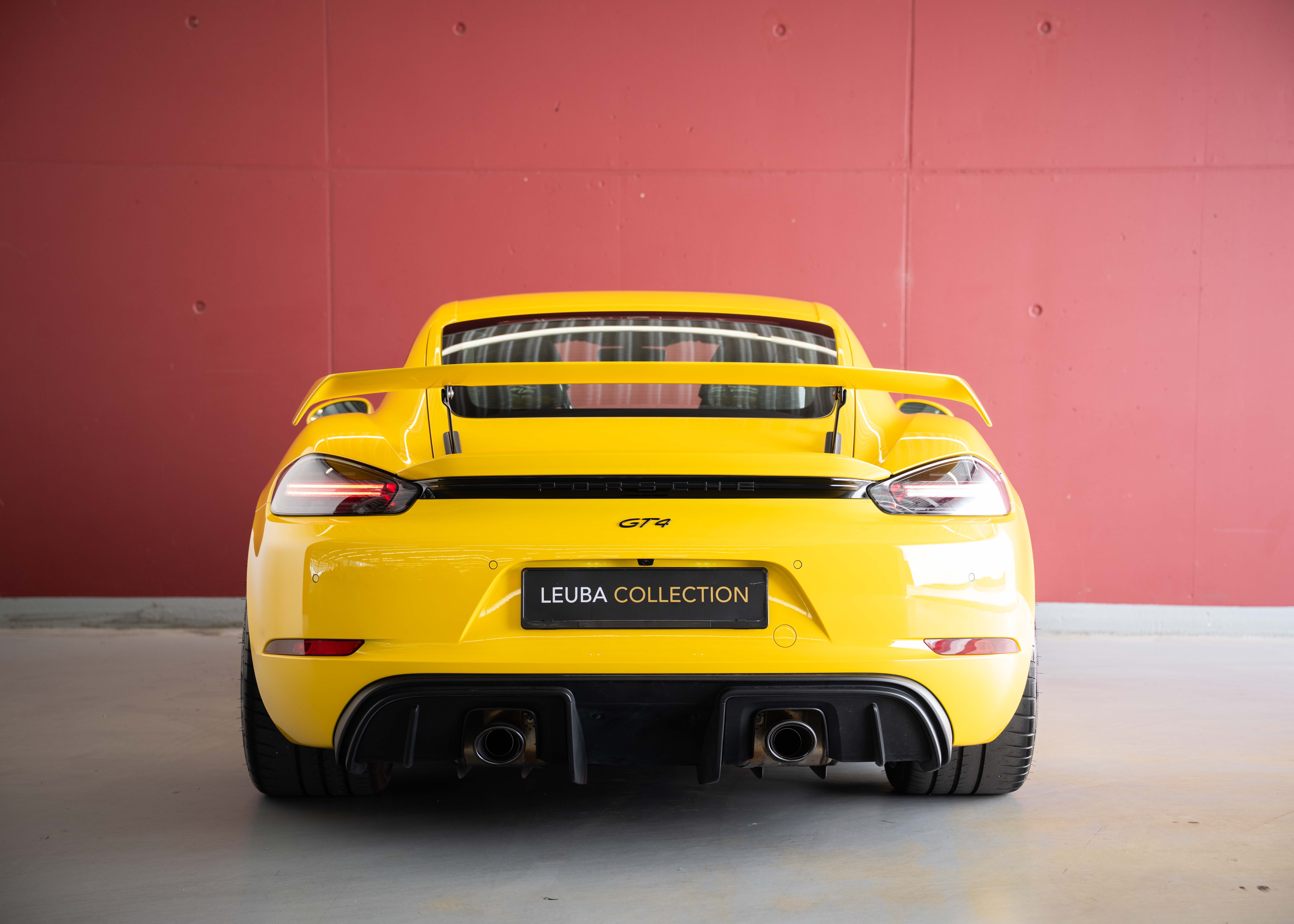 Image PORSCHE 718-BOXSTER-CAYMAN 718 Cayman GT4 (1st hand, Swiss car, fantastic condition, full Porsche history)