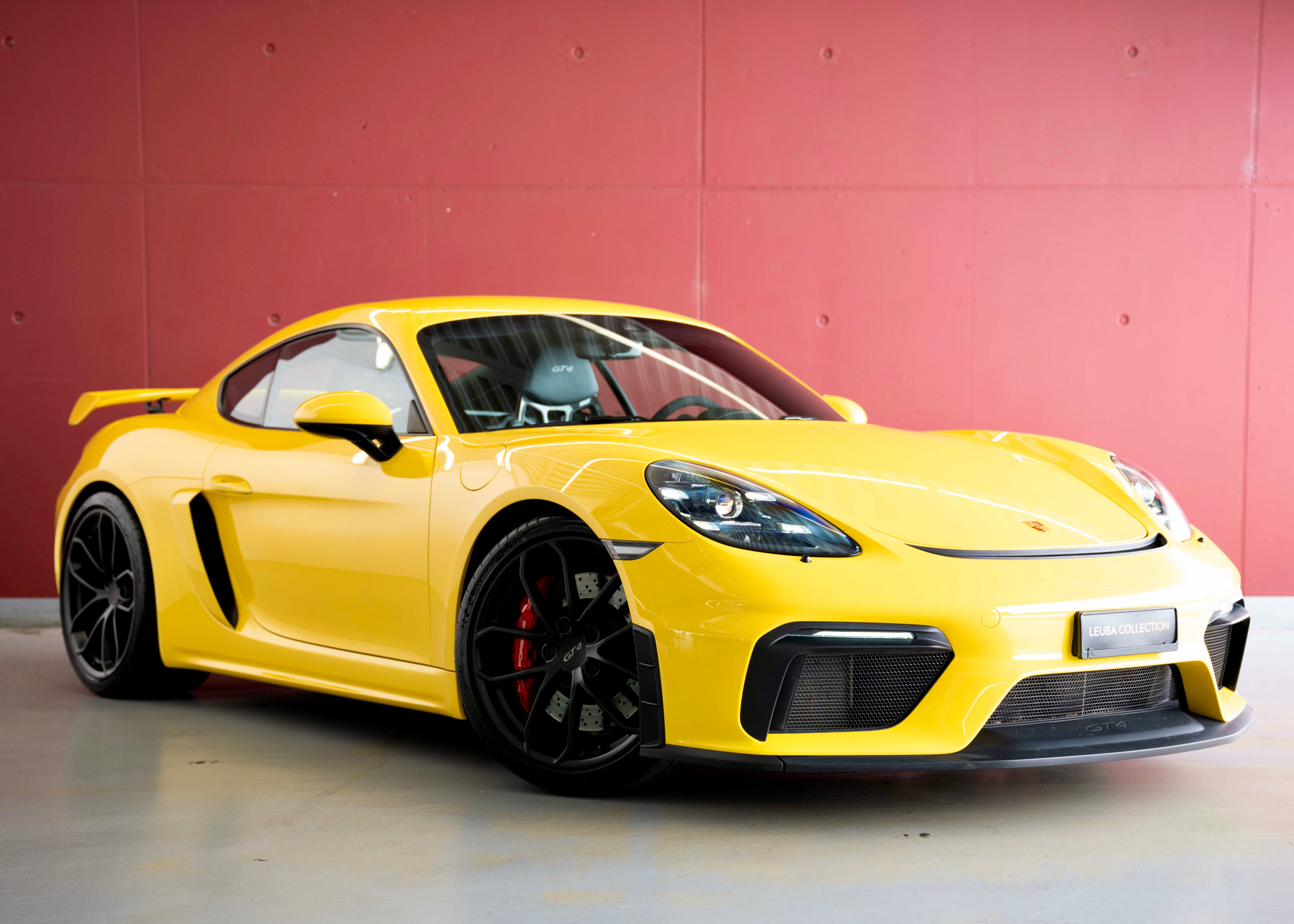Photo PORSCHE 718-BOXSTER-CAYMAN 718 Cayman GT4 (1st hand, Swiss car, fantastic condition, full Porsche history)