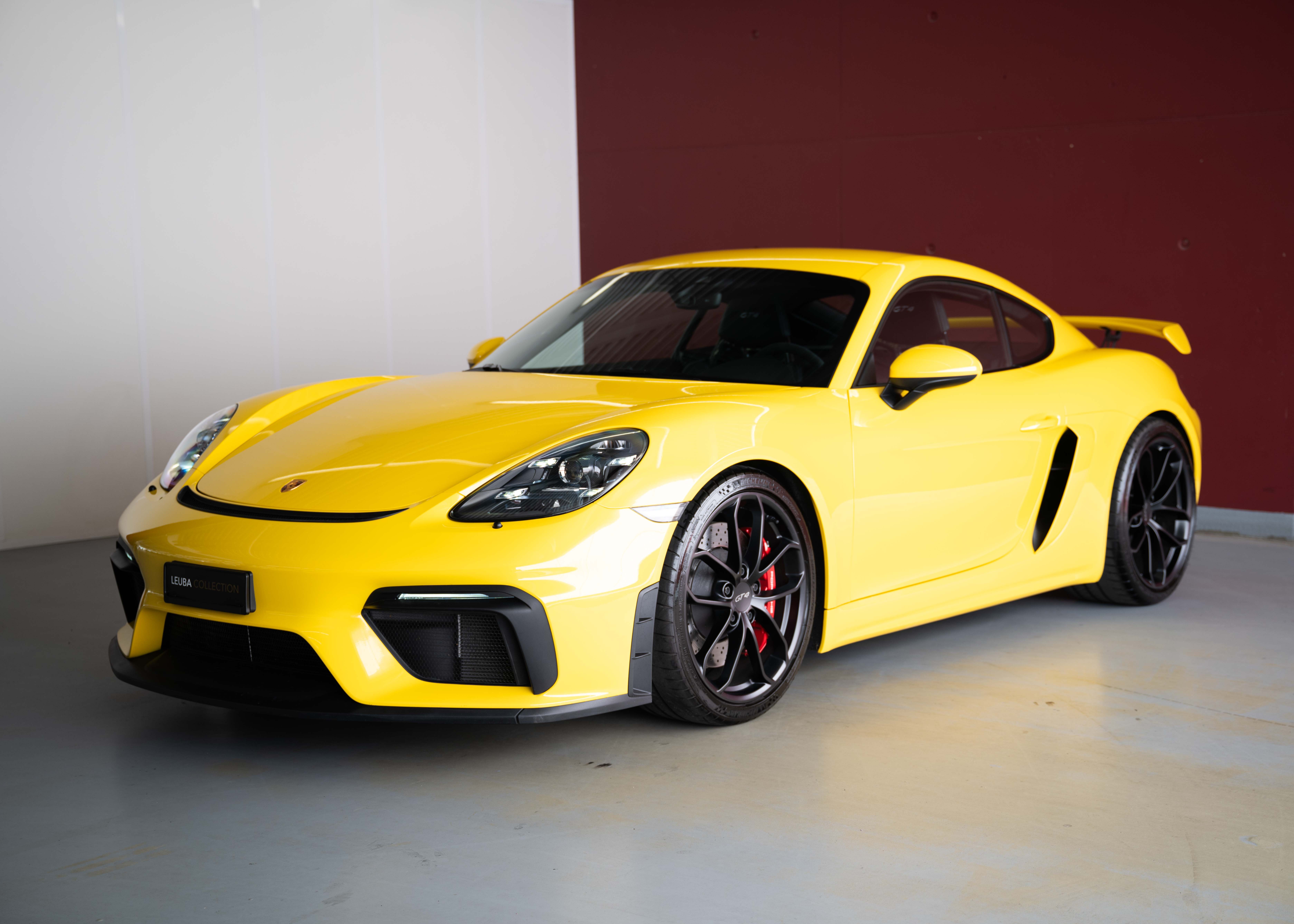 Image PORSCHE 718-BOXSTER-CAYMAN 718 Cayman GT4 (1st hand, Swiss car, fantastic condition, full Porsche history)
