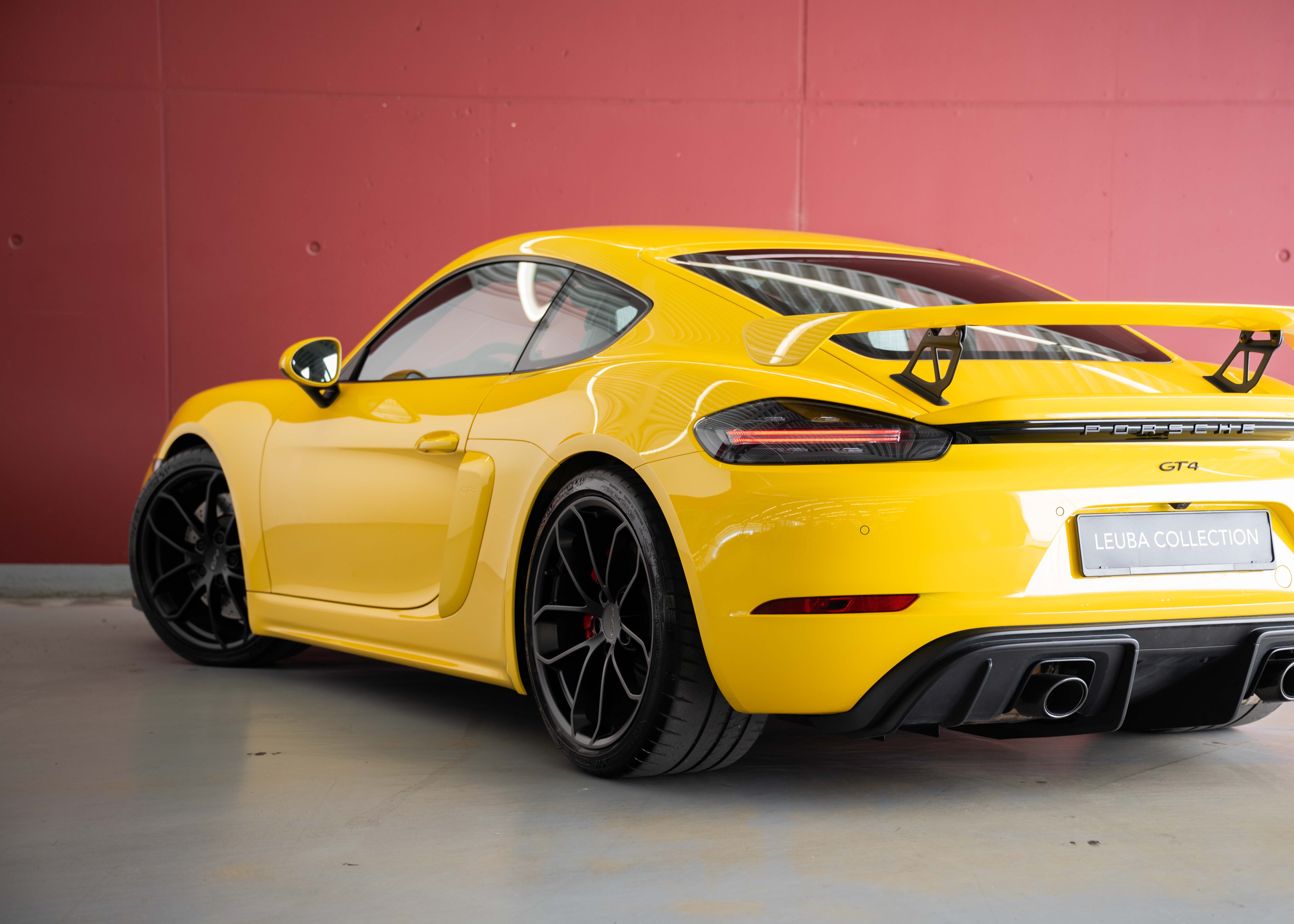 Image PORSCHE 718-BOXSTER-CAYMAN 718 Cayman GT4 (1st hand, Swiss car, fantastic condition, full Porsche history)