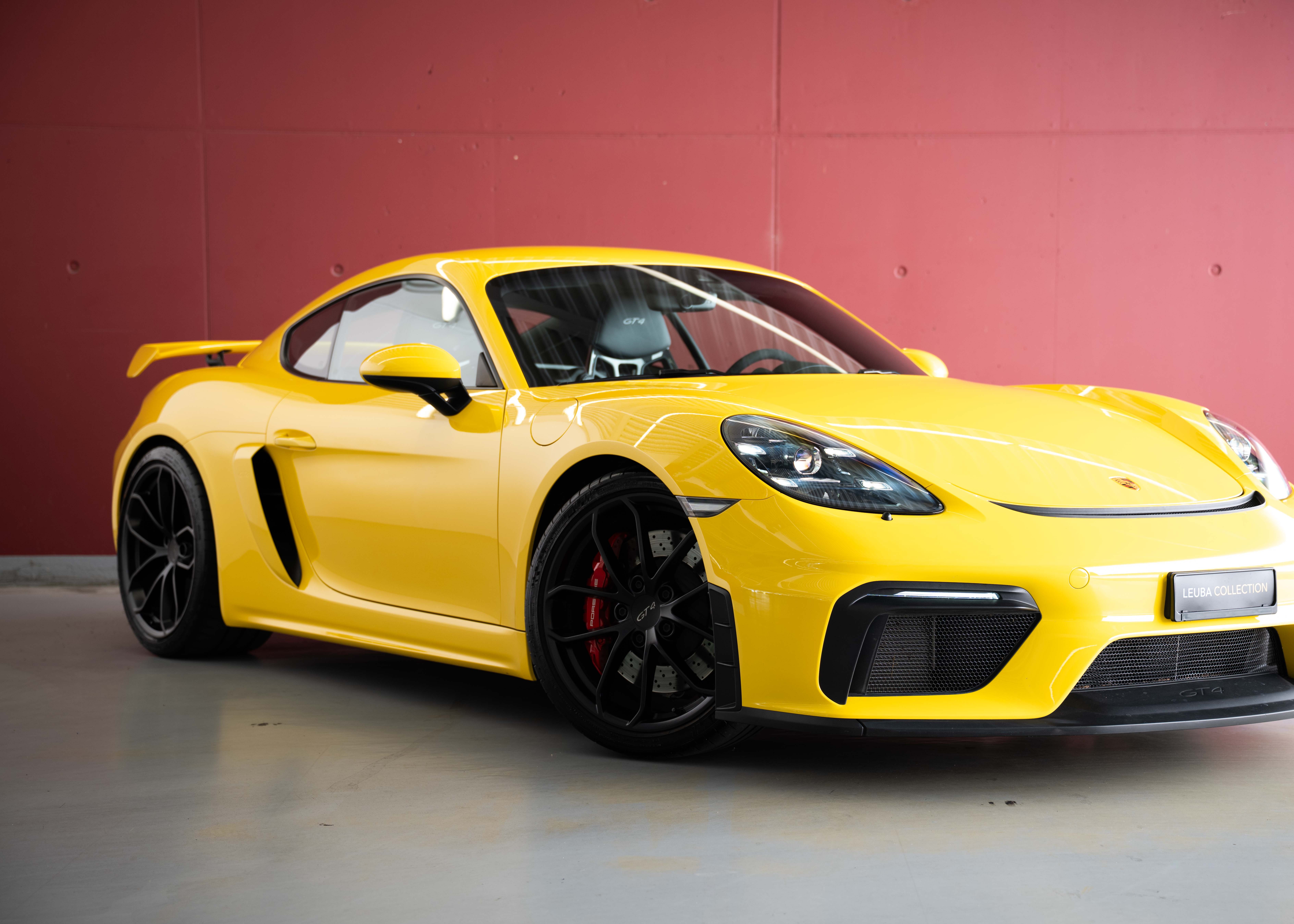 Image PORSCHE 718-BOXSTER-CAYMAN 718 Cayman GT4 (1st hand, Swiss car, fantastic condition, full Porsche history)