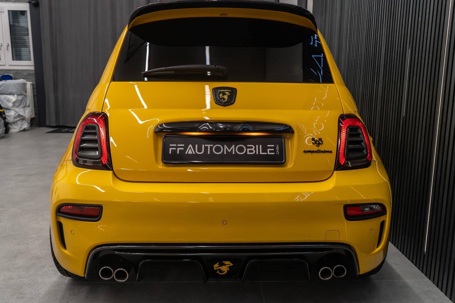 FIAT 595 1.4 16V Turbo Abarth Competizione Dualogic / ITALINIESCHER FLITZER / HAMMER LOOK-image-16