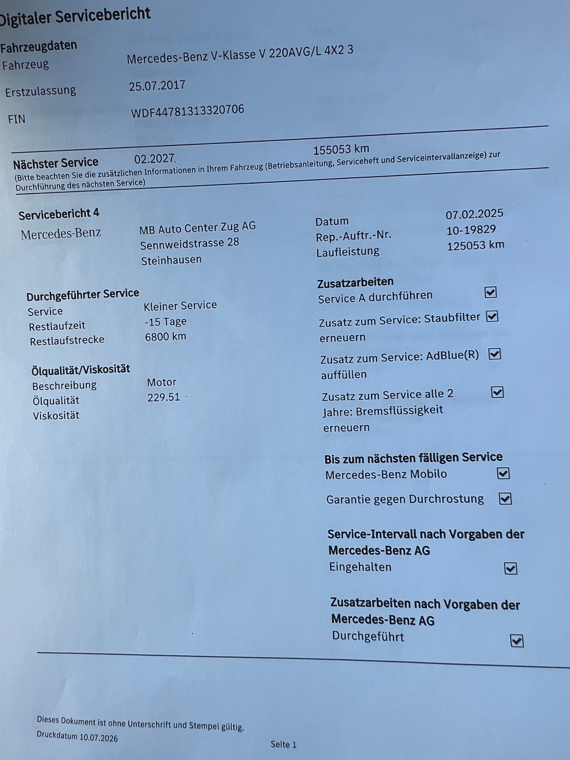 MERCEDES-BENZ V 220 d Avantgarde lang 7G-Tronic*8-Plätze*-image-20
