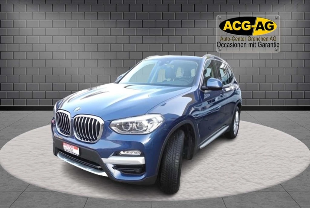 BMW X3 xDrive 20d xLine Steptronic ** Teil-Leder Ausstattung ** PDC V+H ** Frisch Ab MFK **-image-2