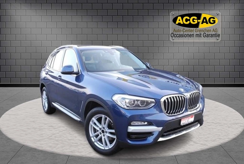 BMW X3 xDrive 20d xLine Steptronic ** Teil-Leder Ausstattung ** PDC V+H ** Frisch Ab MFK **-image-0