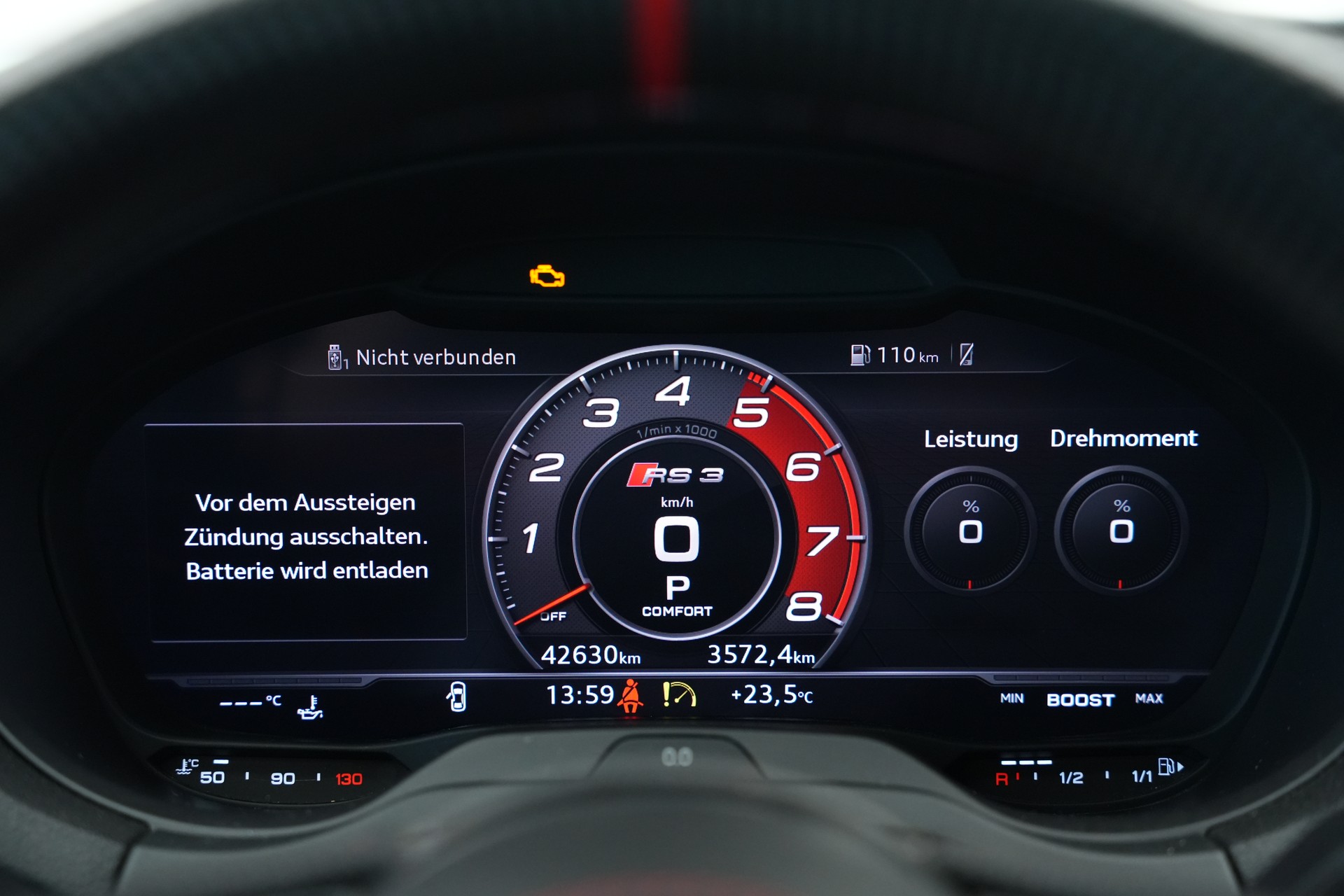 AUDI RS3 Limousine 2.5 TSI quattro S-tronic*CH Fahrzeug* *Carbon Lenkrad* *Magnetic Ride*-image-26