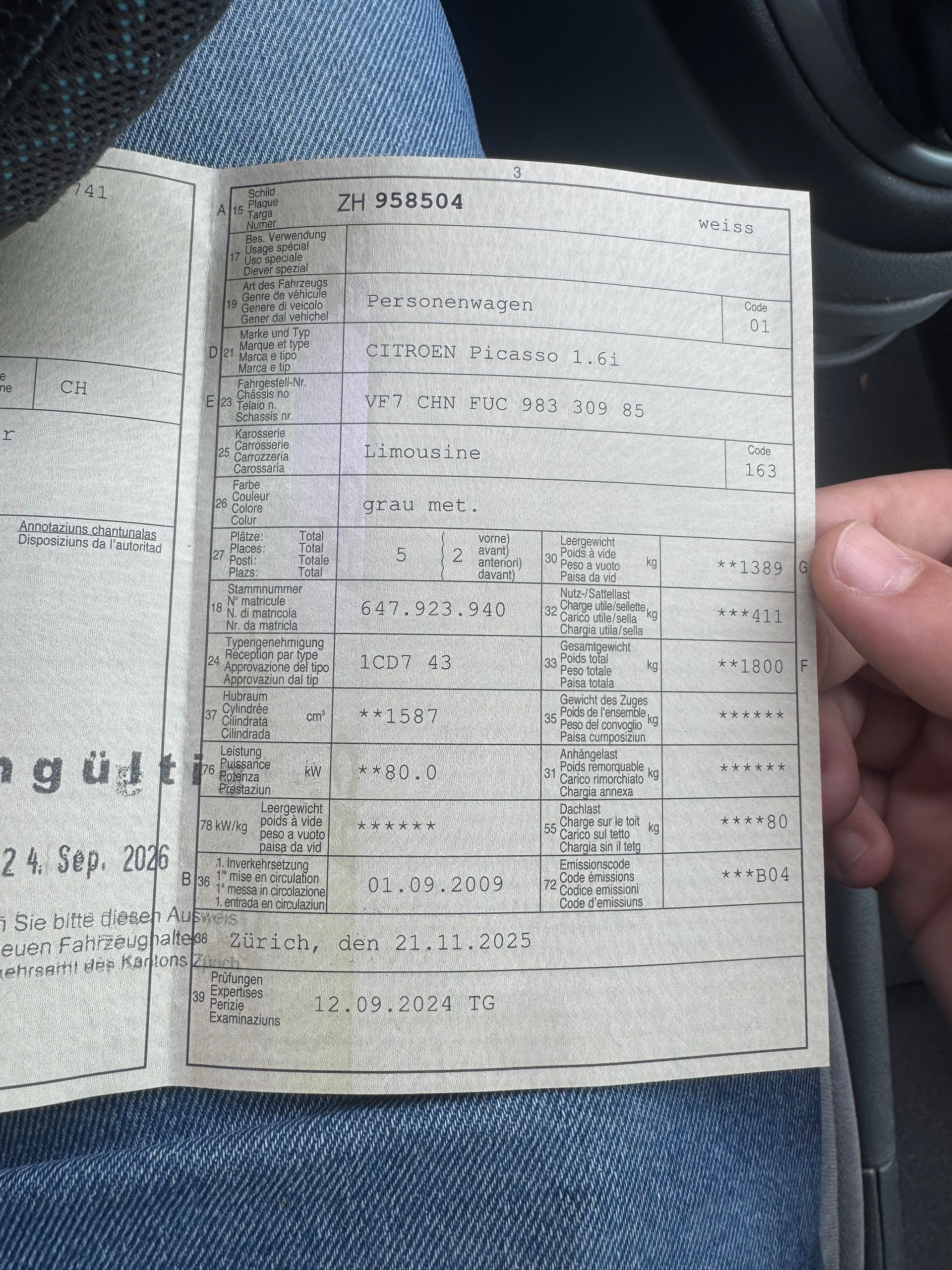 CITROEN Xsara Picasso 1.6i (X)-image-14