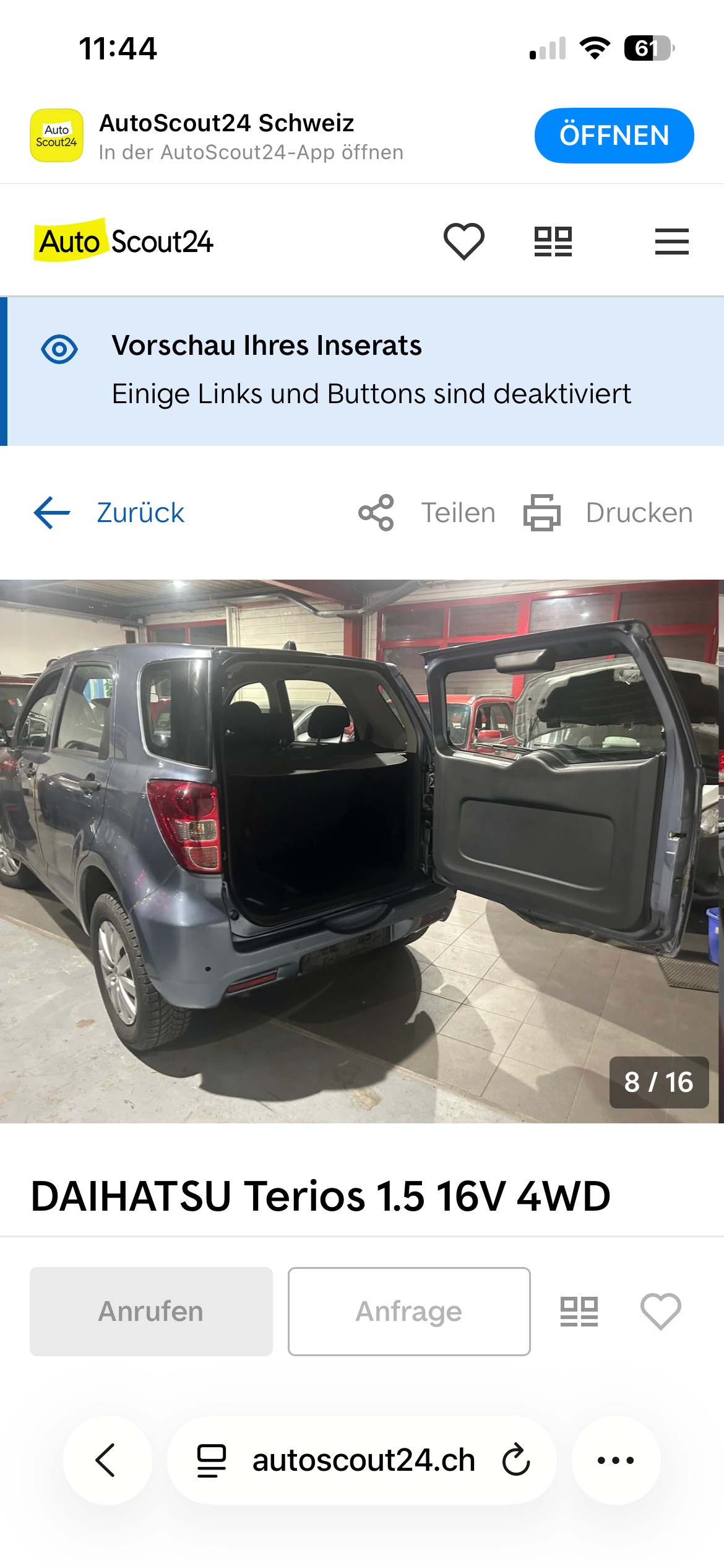 DAIHATSU Terios 1.5 16V 4WD frisch MFK und Service-image-7