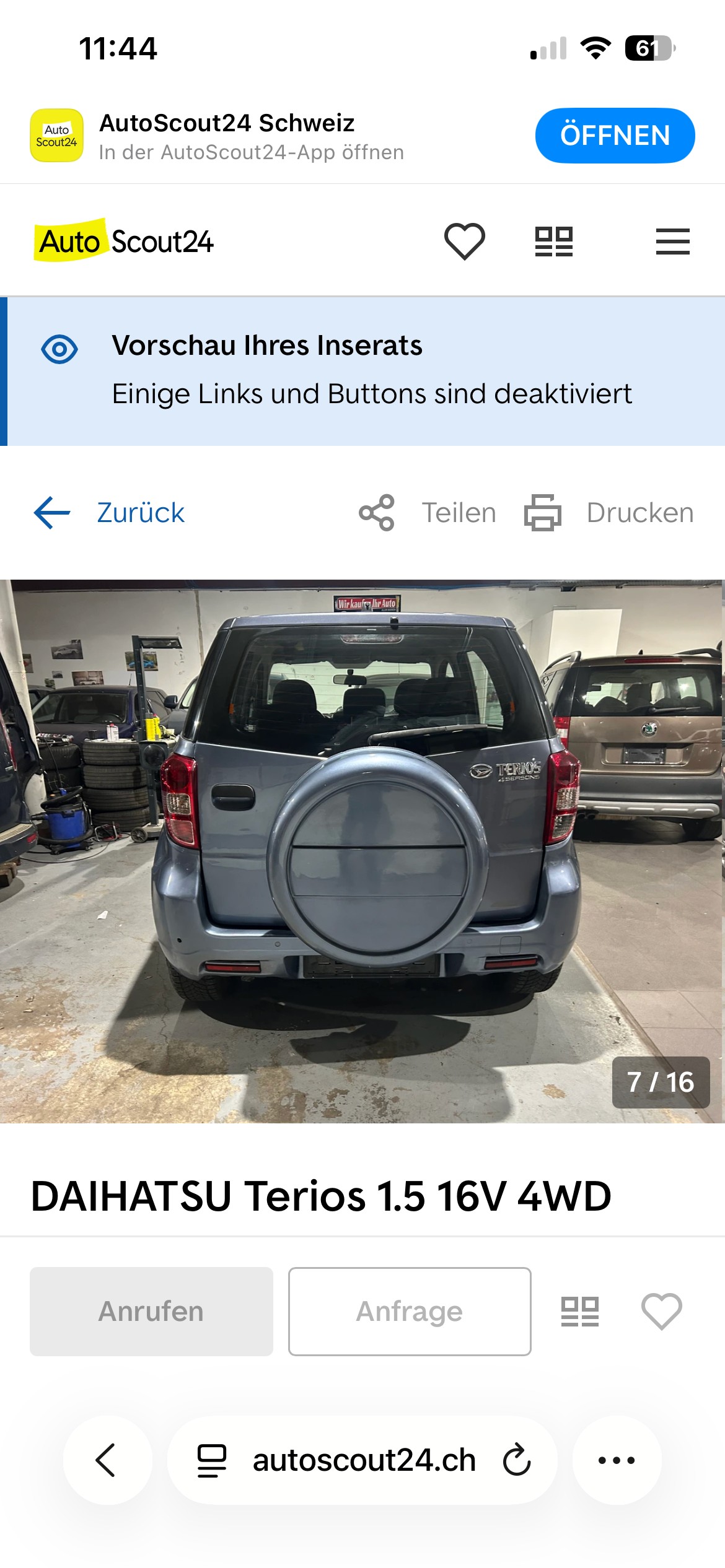 DAIHATSU Terios 1.5 16V 4WD frisch MFK und Service-image-6