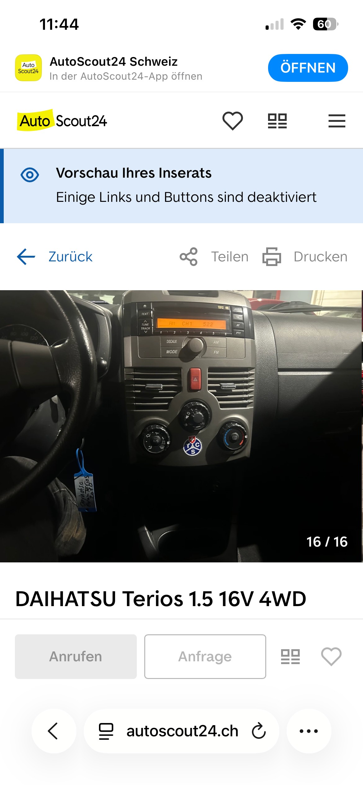 DAIHATSU Terios 1.5 16V 4WD frisch MFK und Service-image-13