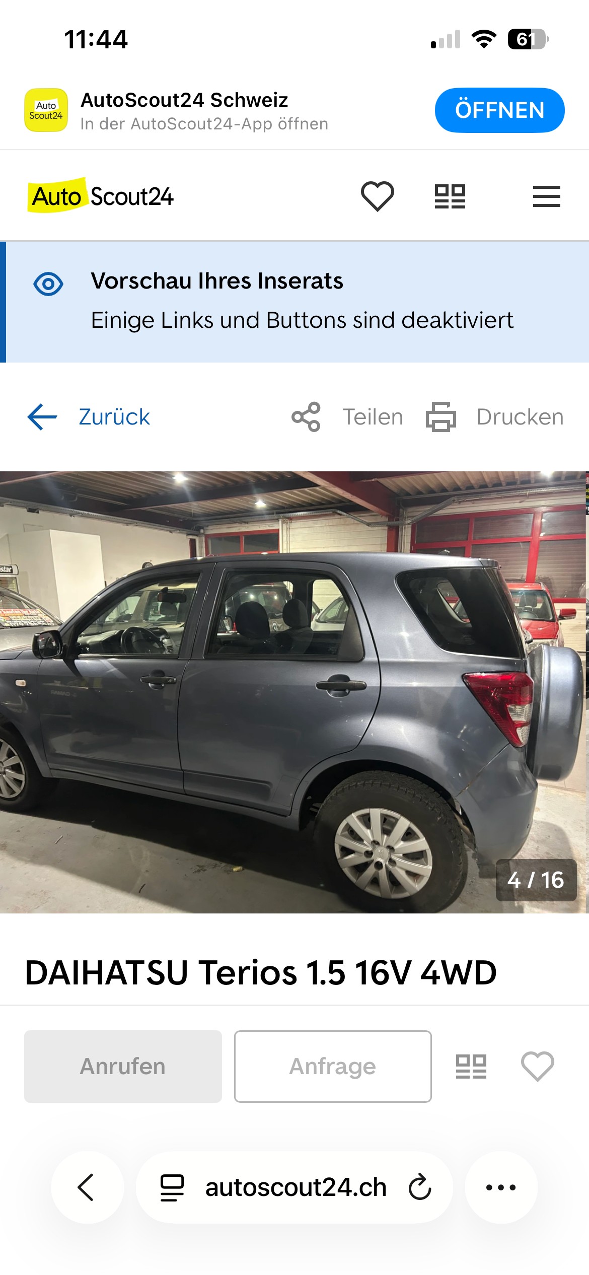 DAIHATSU Terios 1.5 16V 4WD frisch MFK und Service-image-5