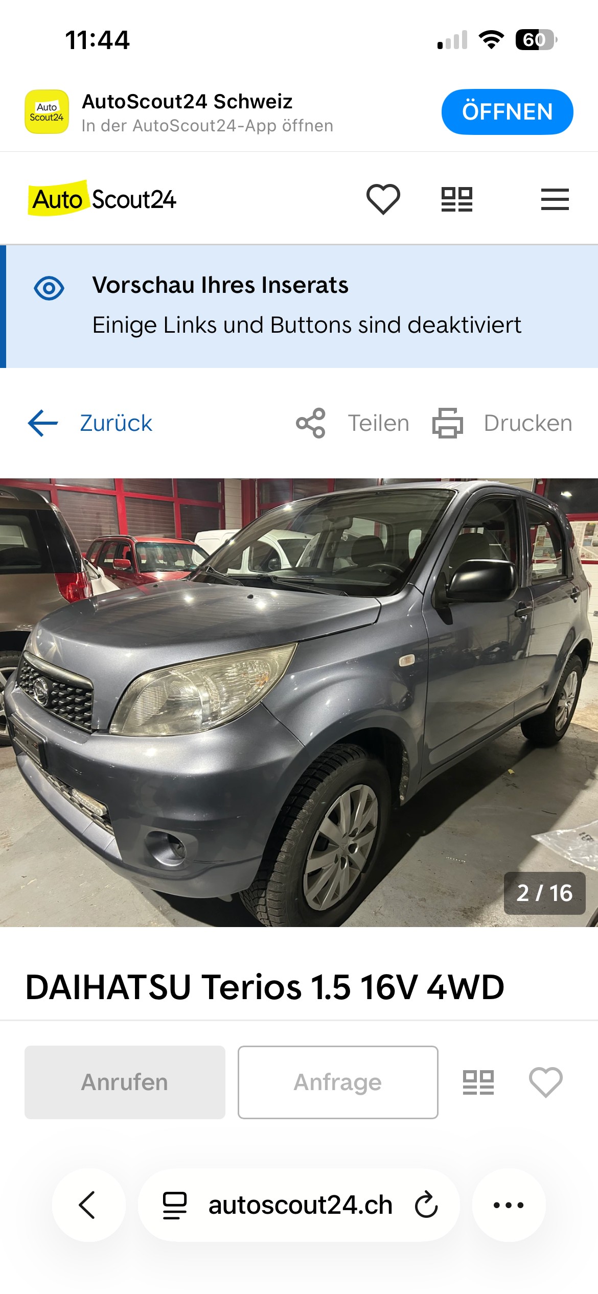 DAIHATSU Terios 1.5 16V 4WD frisch MFK und Service-image-2