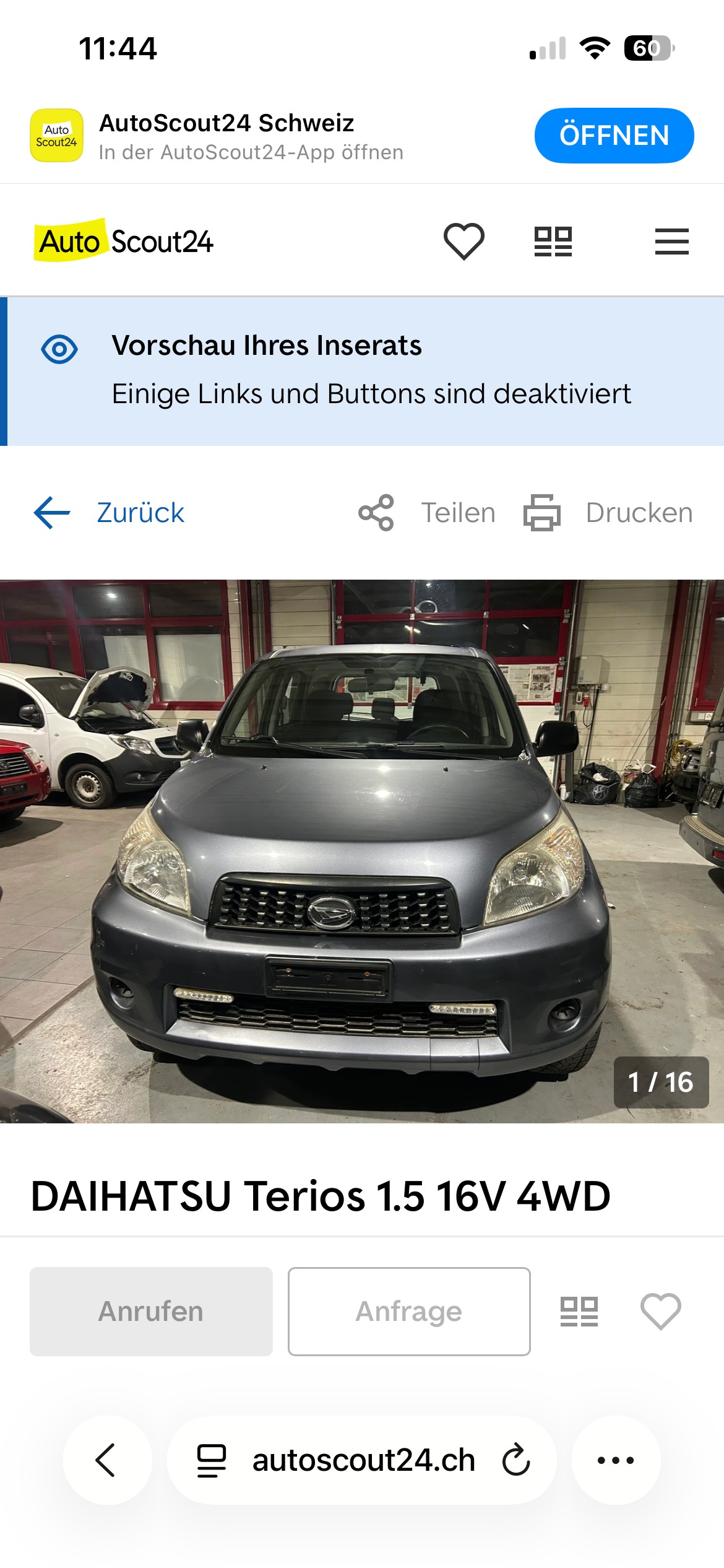 DAIHATSU Terios 1.5 16V 4WD frisch MFK und Service-image-1
