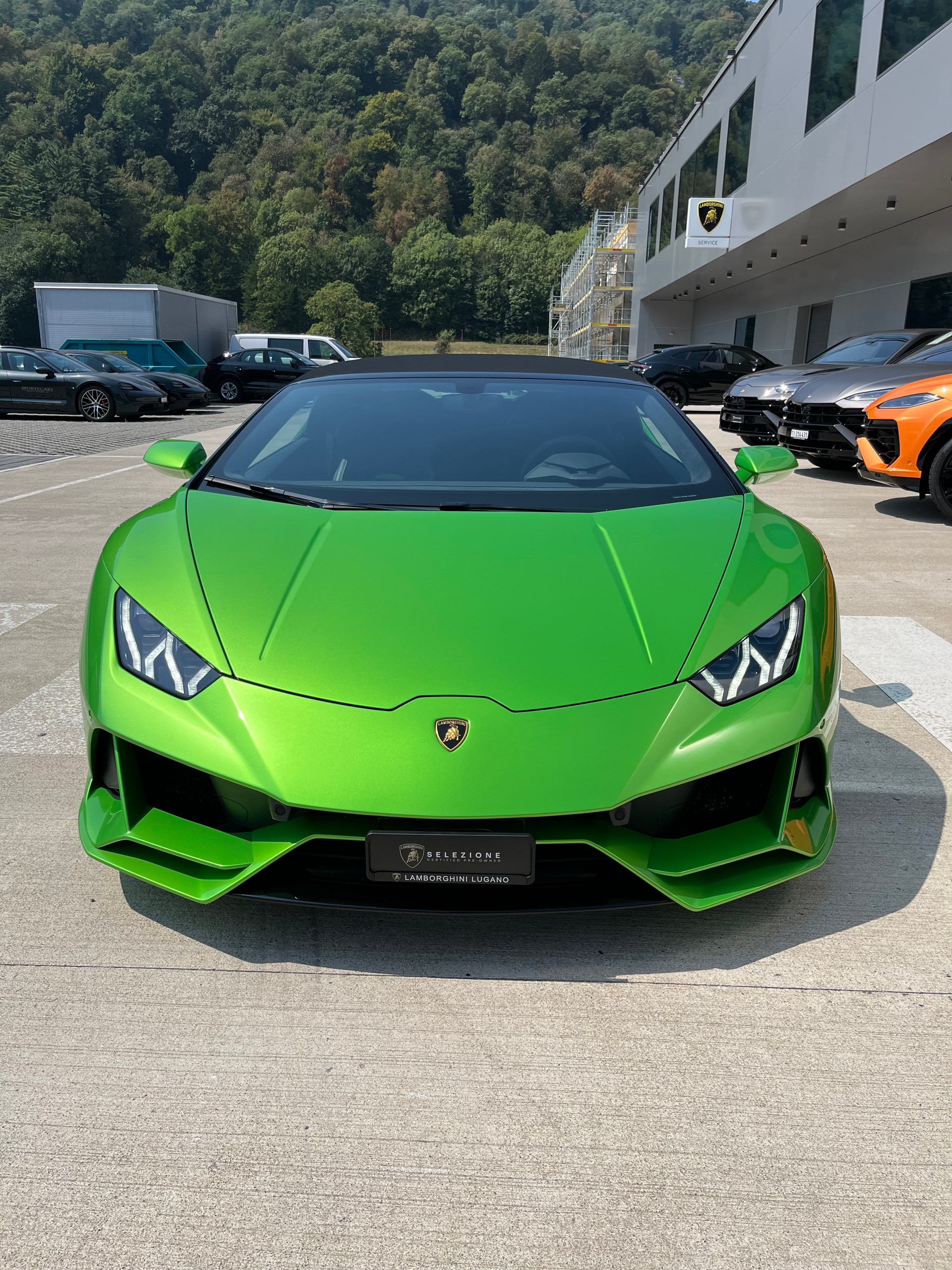 LAMBORGHINI Huracan EVO Spyder MY24 Selezione Certified Pre-Owned Certifications: 150-point check list Lamborghini Lugano
