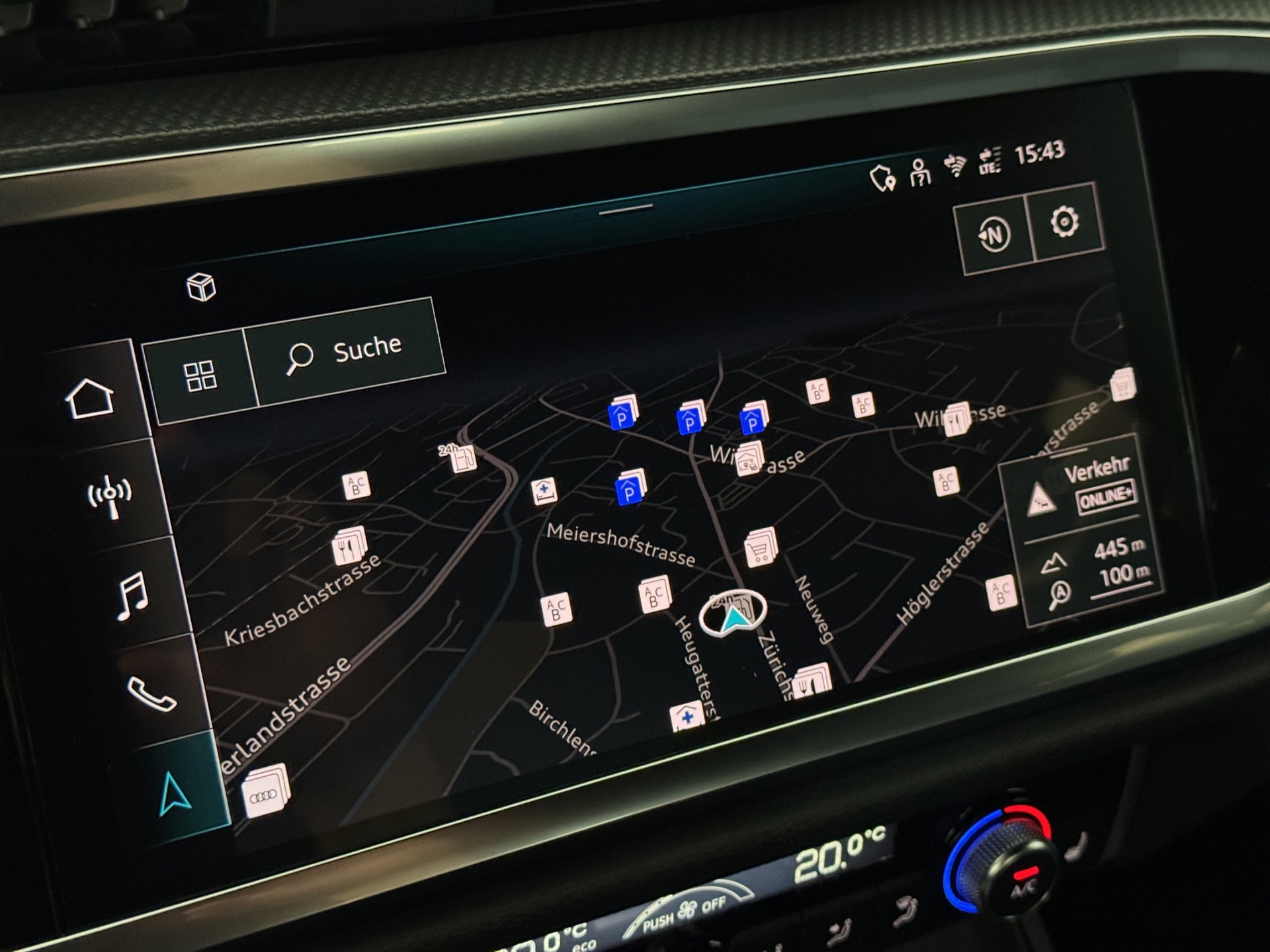 AUDI Q3 Sportback 35 TFSI S line S-tronic "Leder-RF.-Kamera-Navi"-image-15