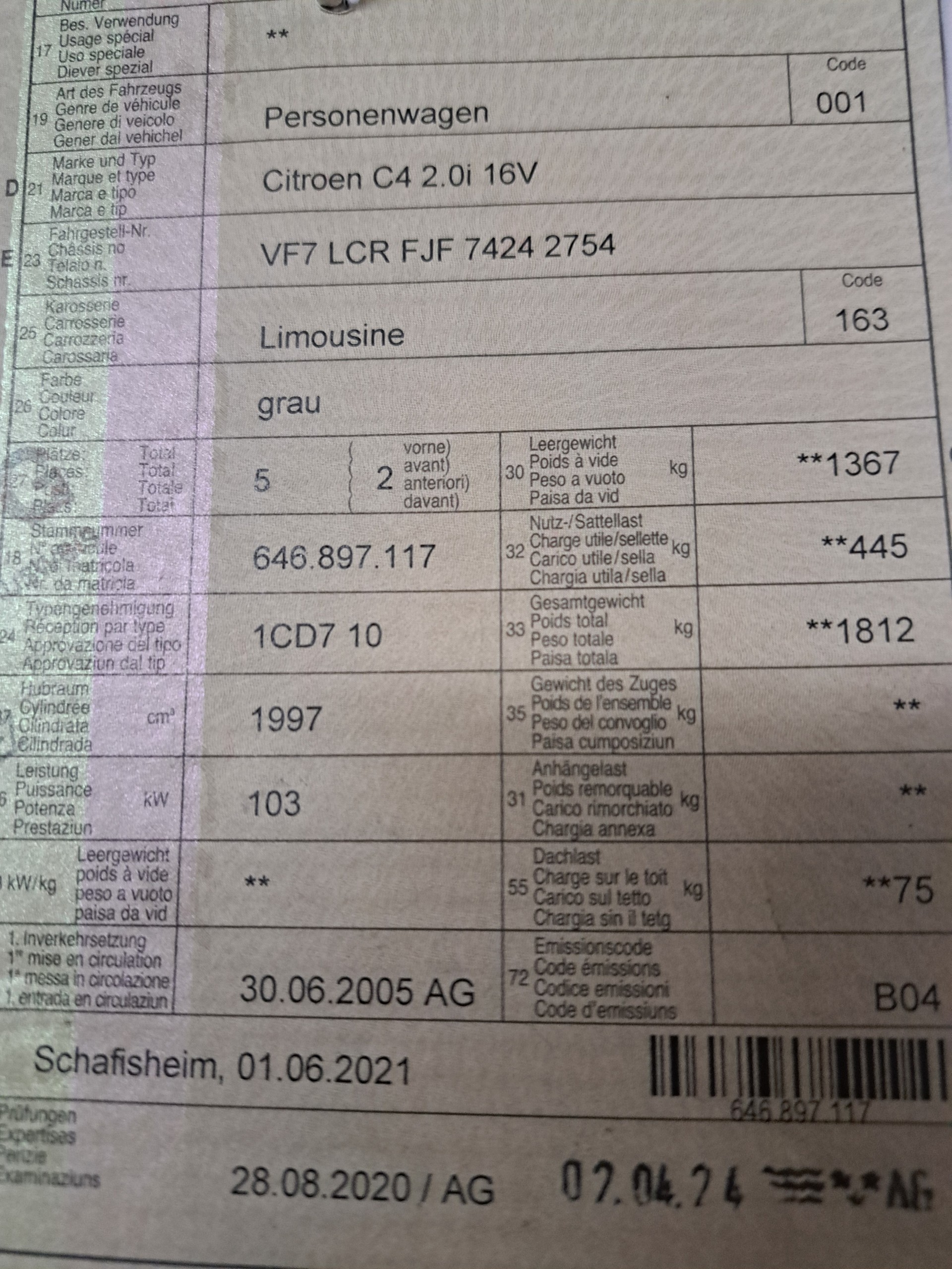 CITROEN C4 Berline 2.0i 16V VTR Automatic-image-3