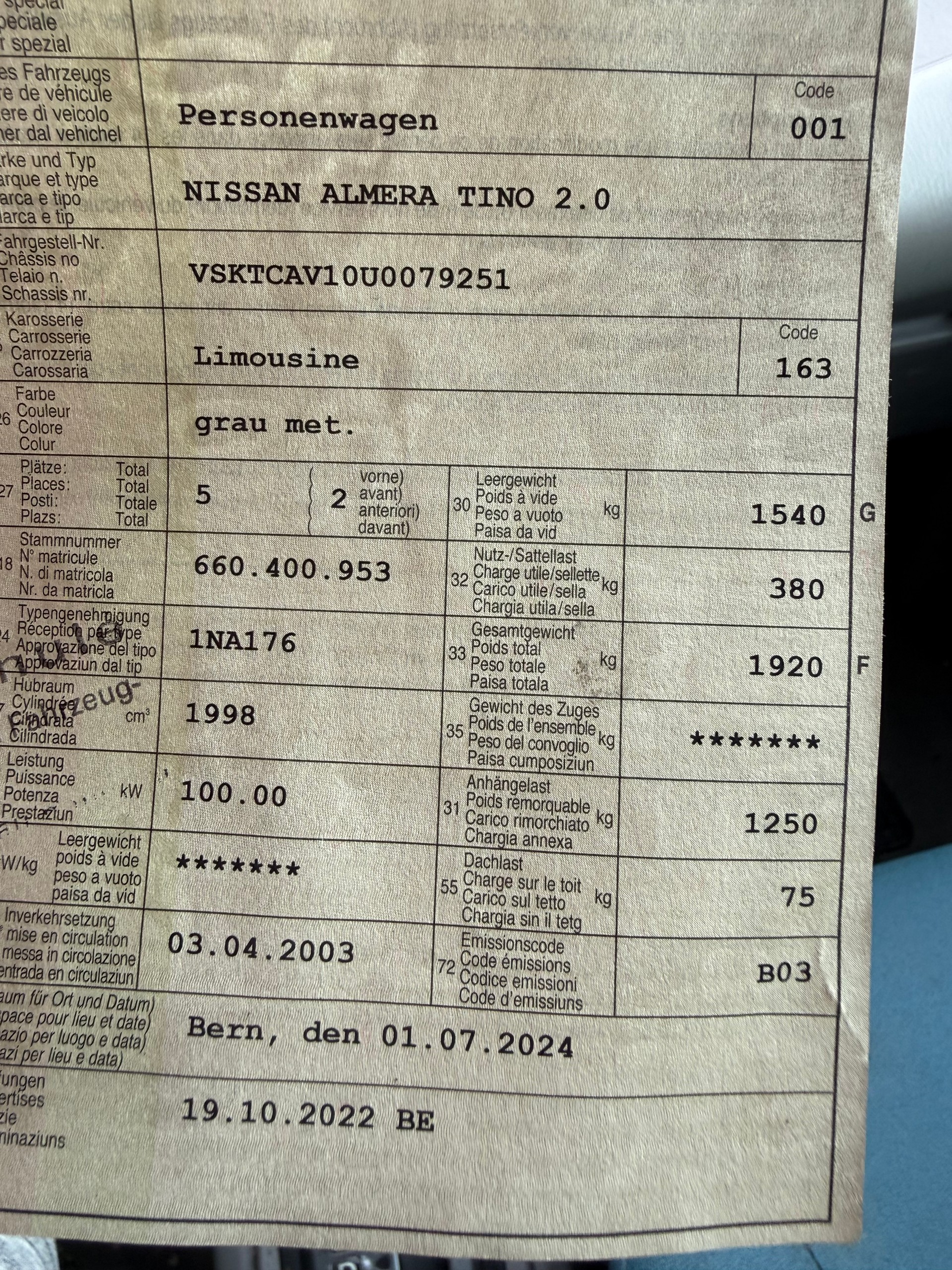 NISSAN Almera Tino 2.0 16V Ambience-image-7