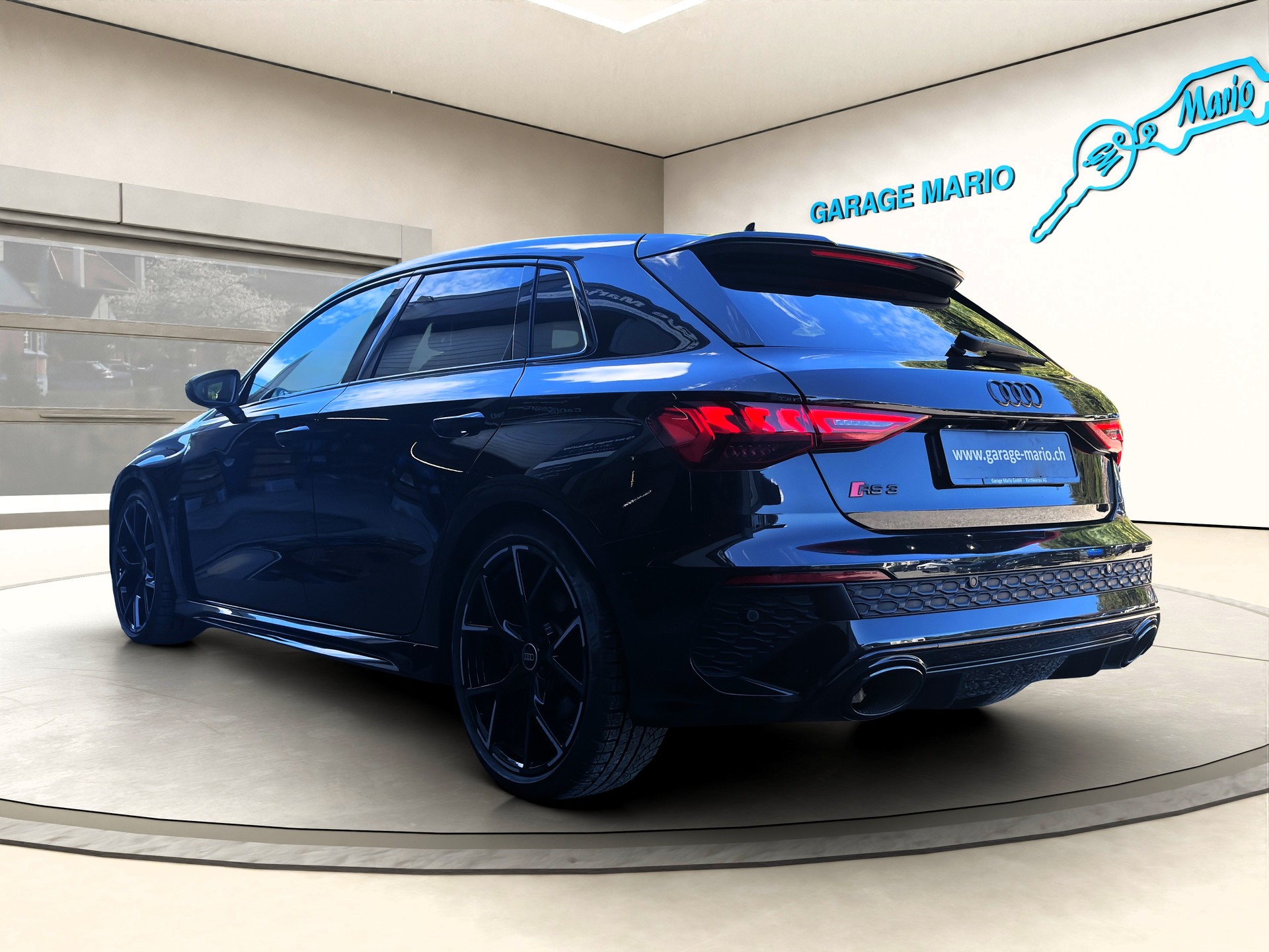 AUDI RS3 Sportback 2.5 TSI quattro S-tronic ❗ALL BLACK❗✅CH-Fahrzeug & Werksgarantie & RS-Sportabgasanlage✅-image-6