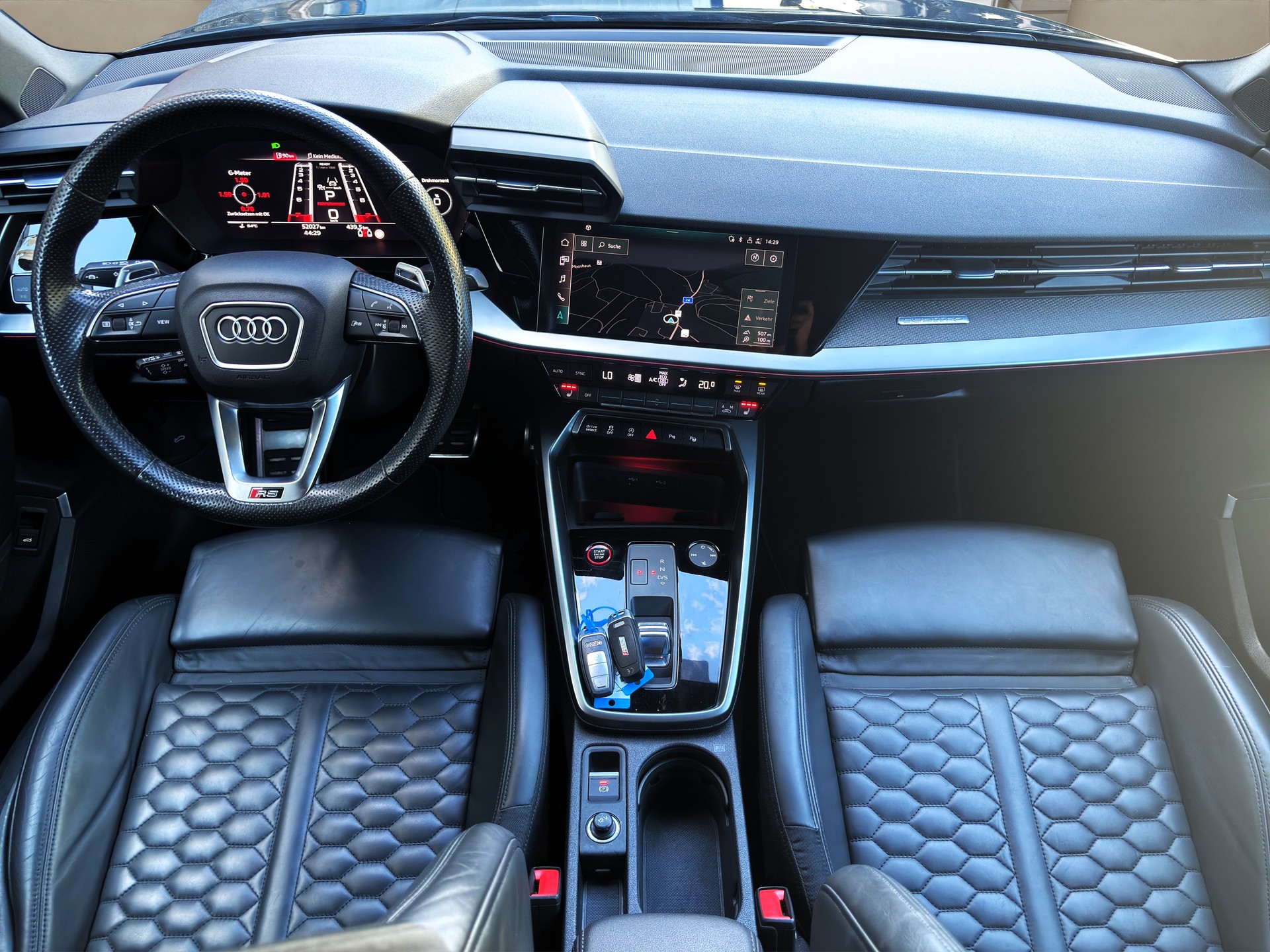 AUDI RS3 Sportback 2.5 TSI quattro S-tronic ❗ALL BLACK❗✅CH-Fahrzeug & Werksgarantie & RS-Sportabgasanlage✅-image-7