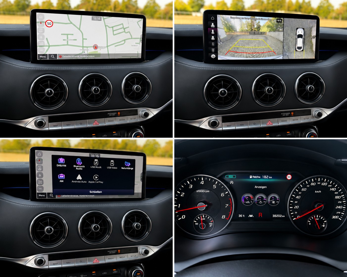 KIA Stinger 3.3 T-GDi GT Automat AWD / Ab MFK / Service gepflegt / Werksgarantie / Leder / Head up / Navi-image-15