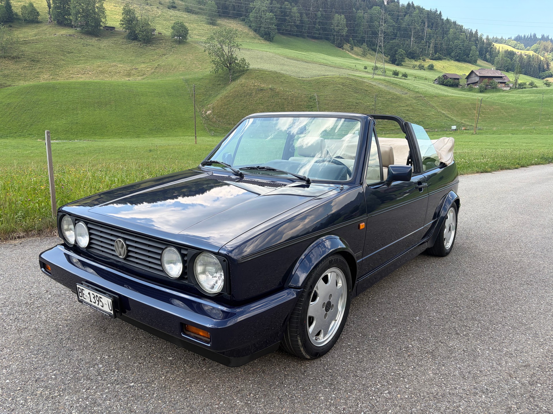 VW Golf Cabriolet 1800 Classic-Line Leder-image-1