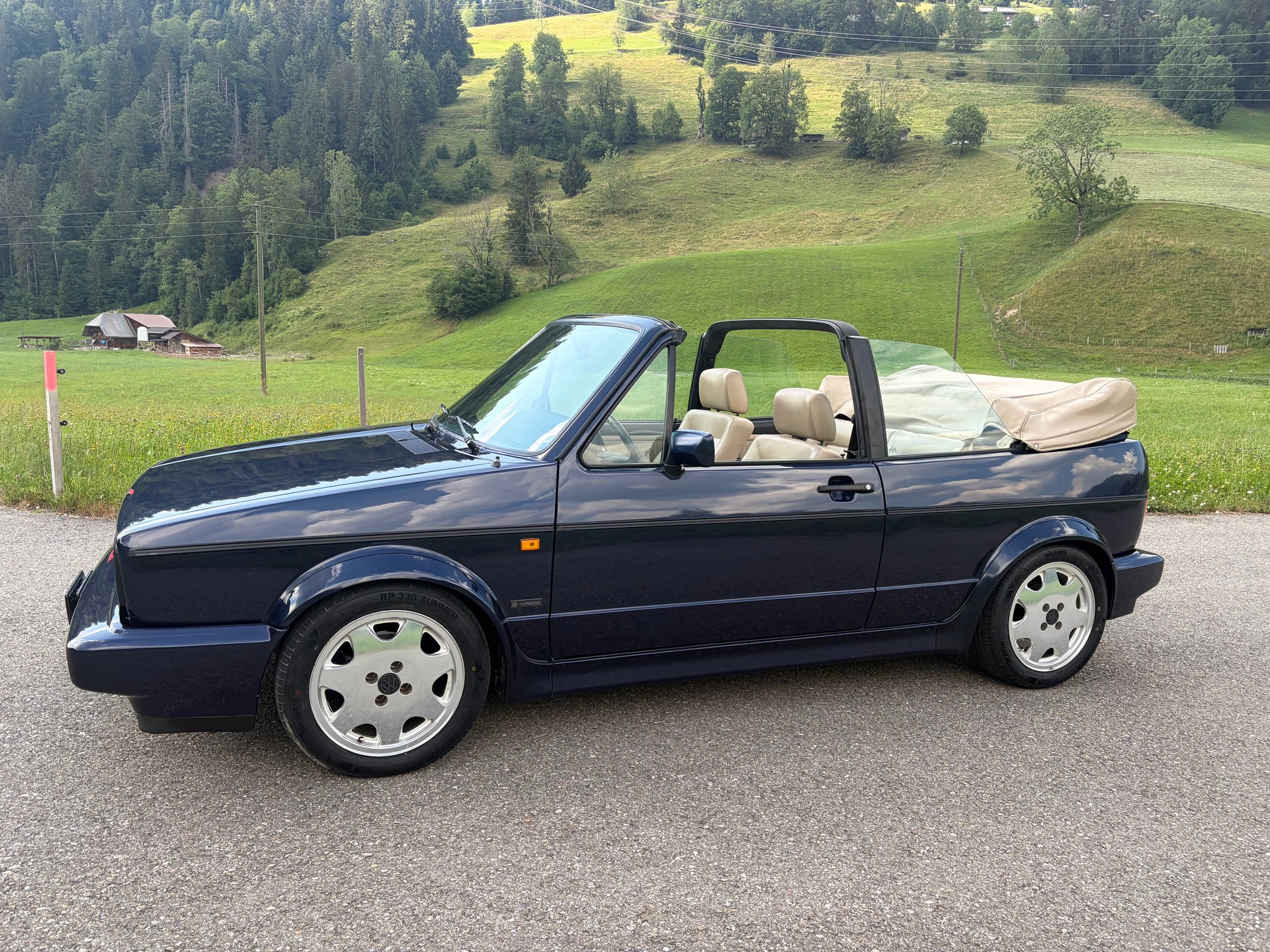 VW Golf Cabriolet 1800 Classic-Line Leder-image-0