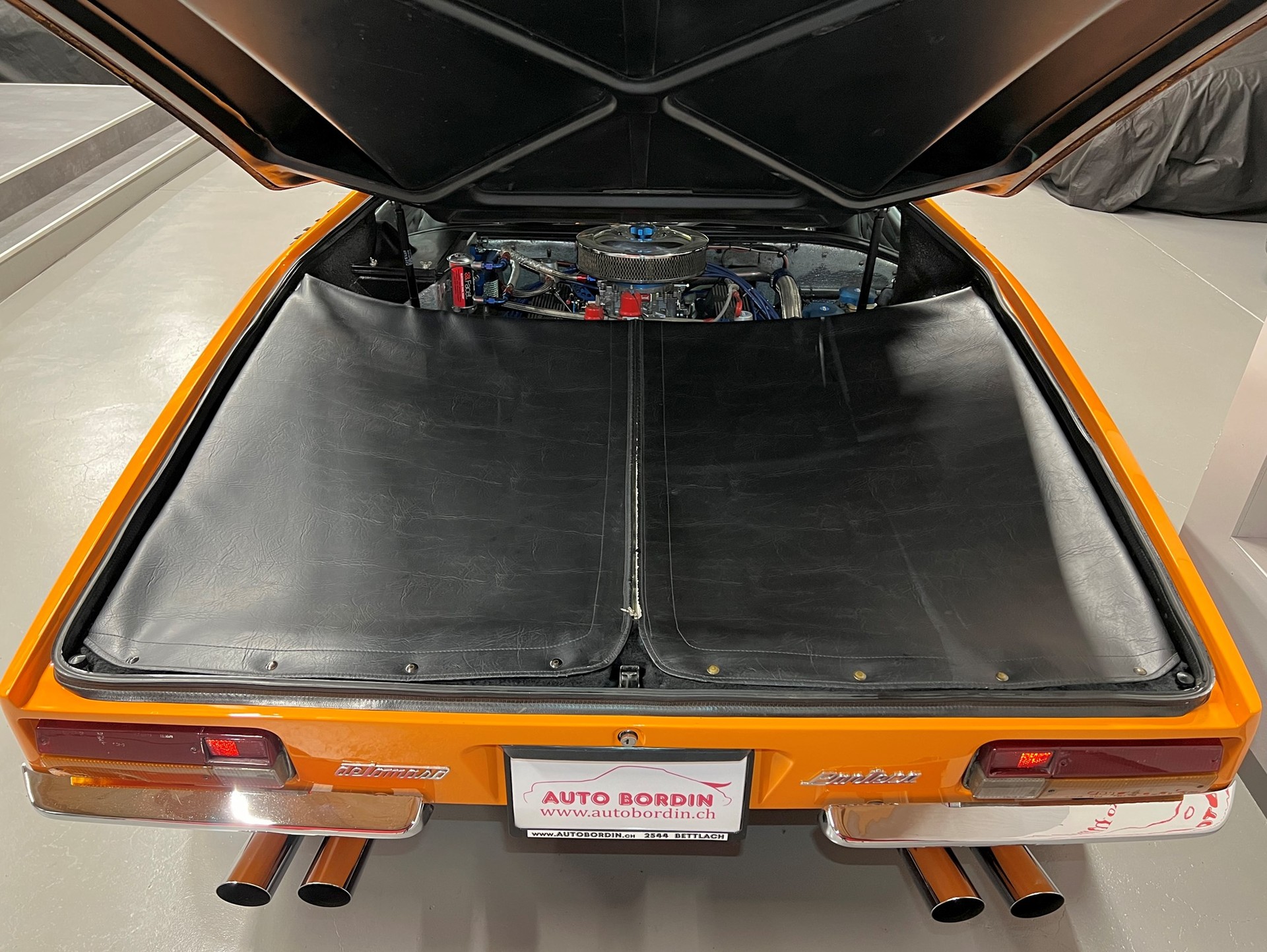 DE TOMASO PANTERA L 874 ORANGE/BLACK-image-8